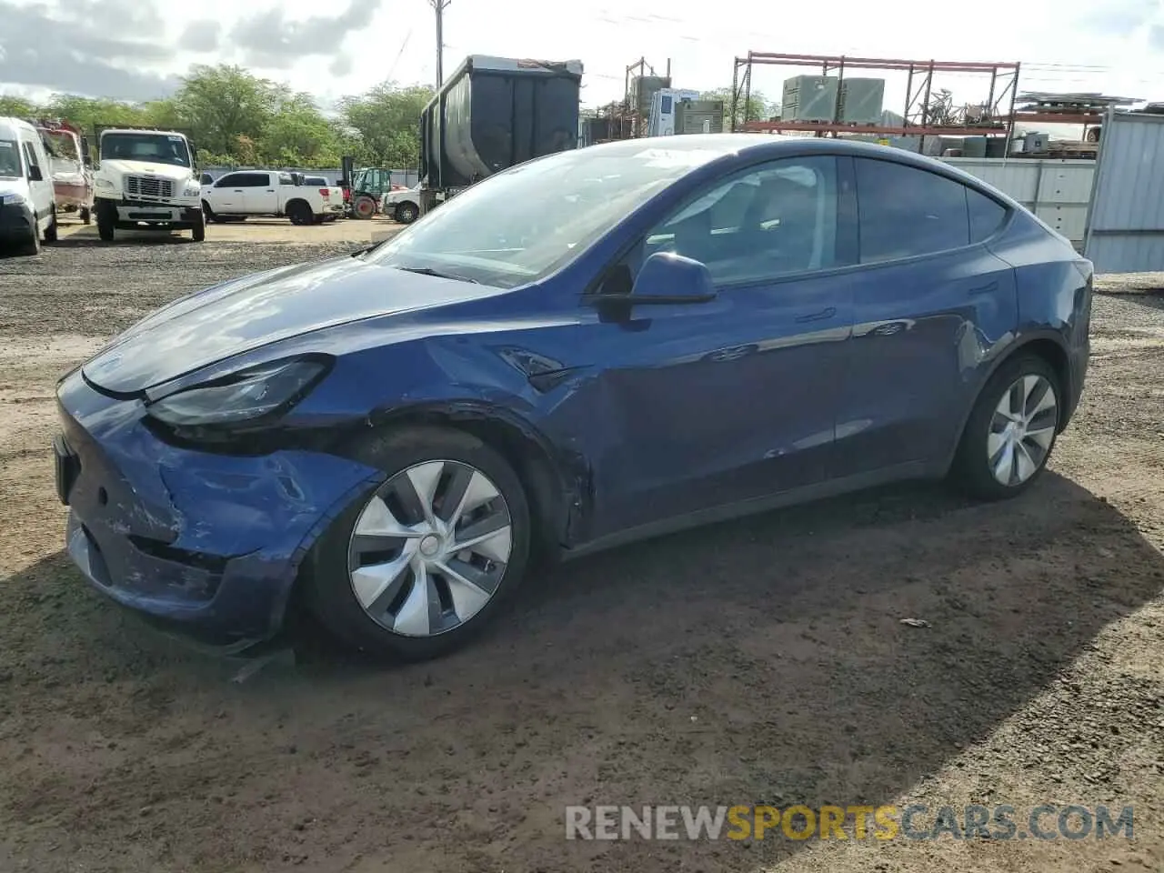 1 fotografías del automóvil dañado 7SAYGDEE3PF909407 TESLA MODEL Y 2023