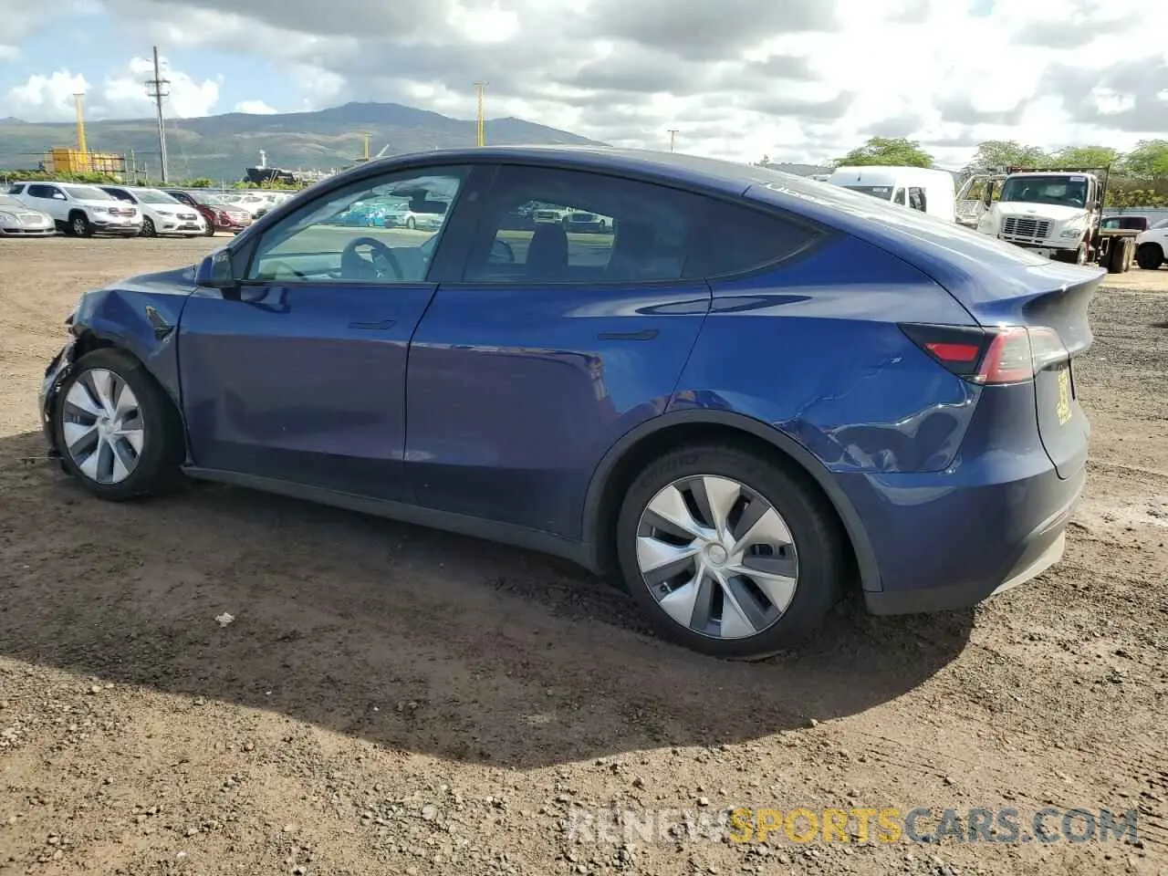 2 fotografías del automóvil dañado 7SAYGDEE3PF909407 TESLA MODEL Y 2023