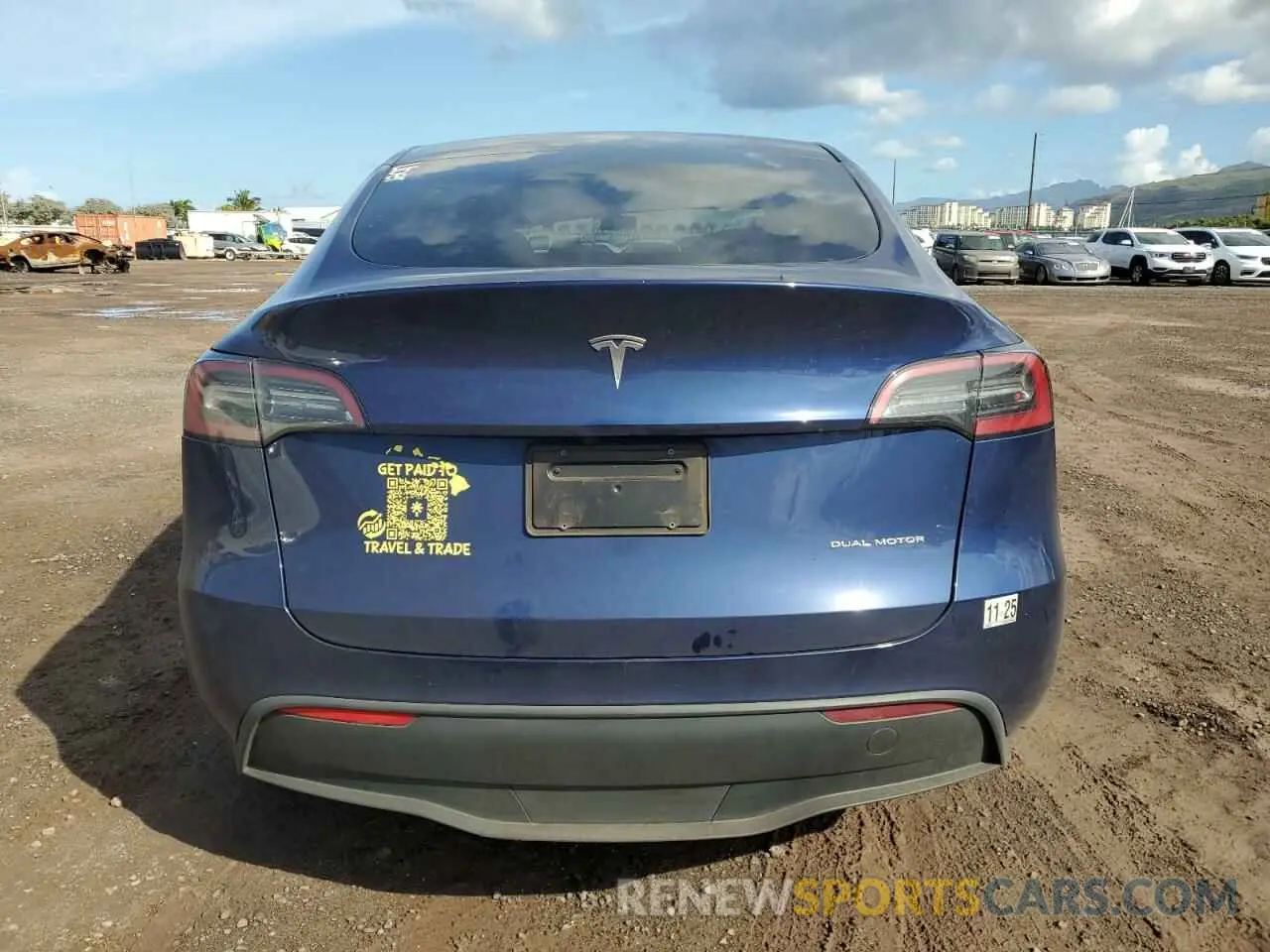 6 fotografías del automóvil dañado 7SAYGDEE3PF909407 TESLA MODEL Y 2023