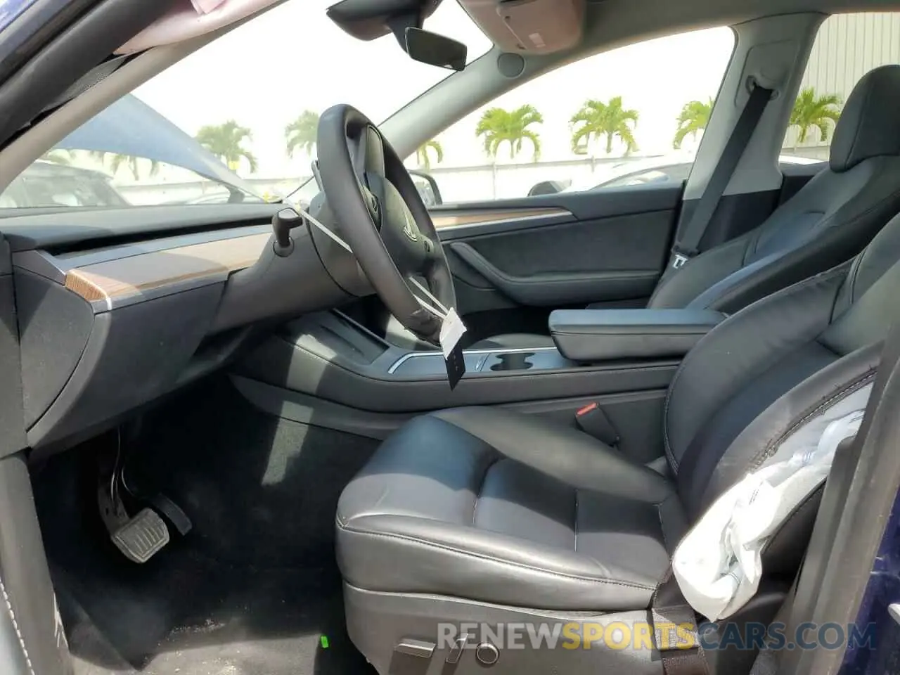 7 fotografías del automóvil dañado 7SAYGDEE3PF909407 TESLA MODEL Y 2023