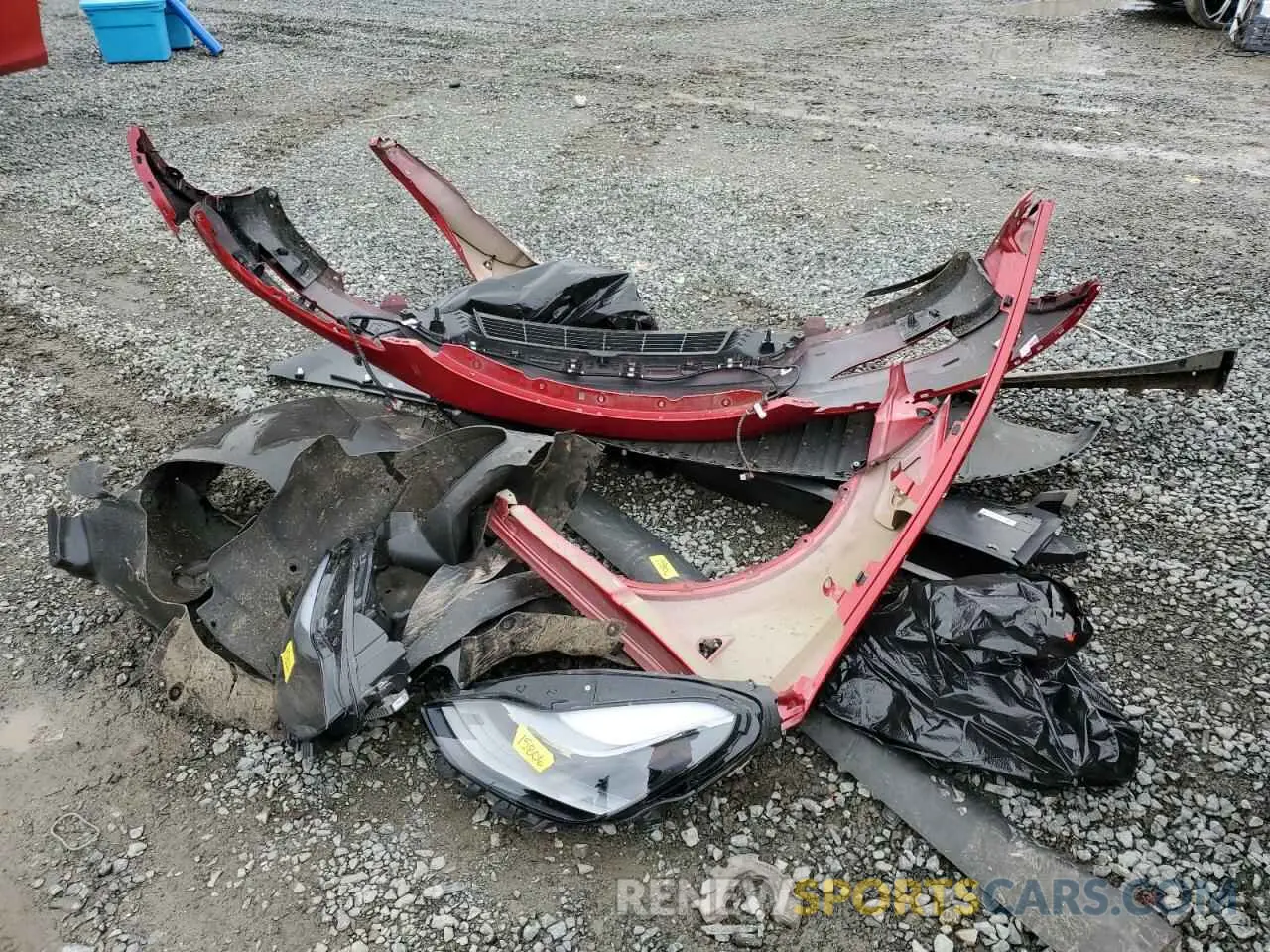 12 fotografías del automóvil dañado 7SAYGDEE3PF938566 TESLA MODEL Y 2023