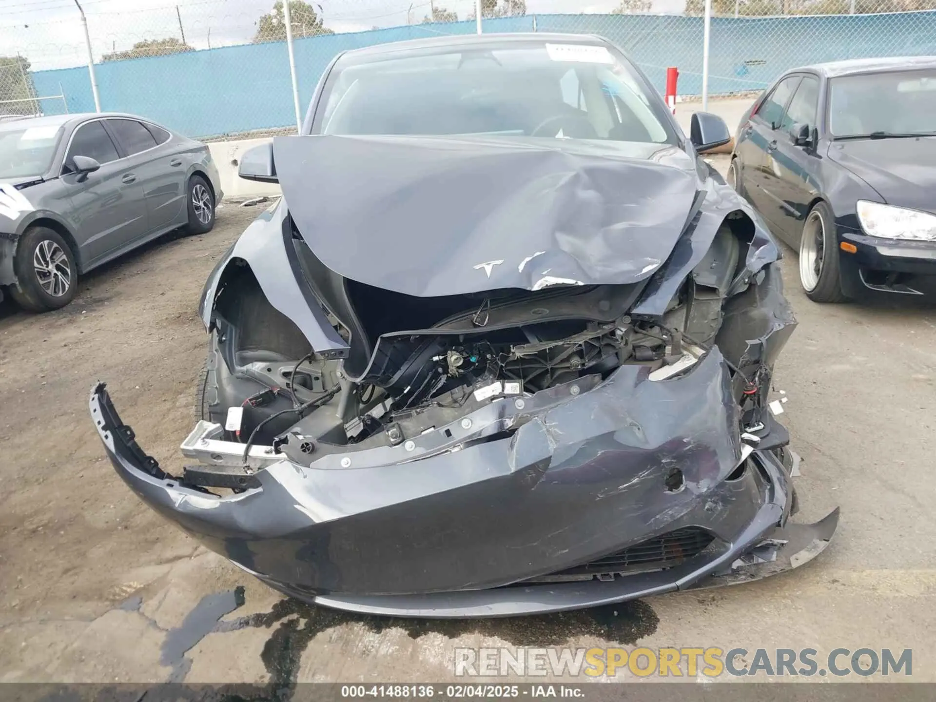 11 fotografías del automóvil dañado 7SAYGDEE4PA028440 TESLA MODEL Y 2023