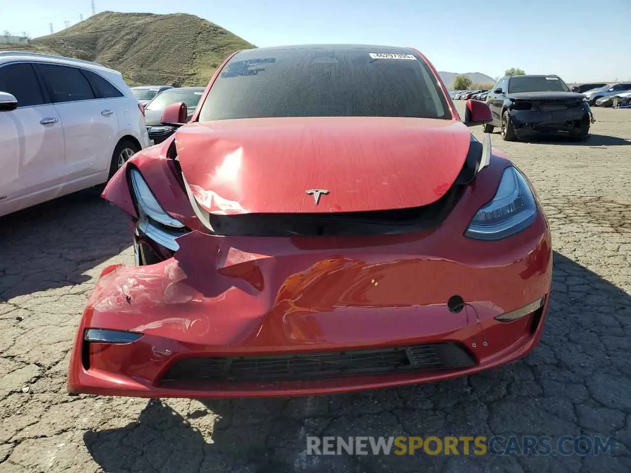 5 fotografías del automóvil dañado 7SAYGDEE4PA042905 TESLA MODEL Y 2023