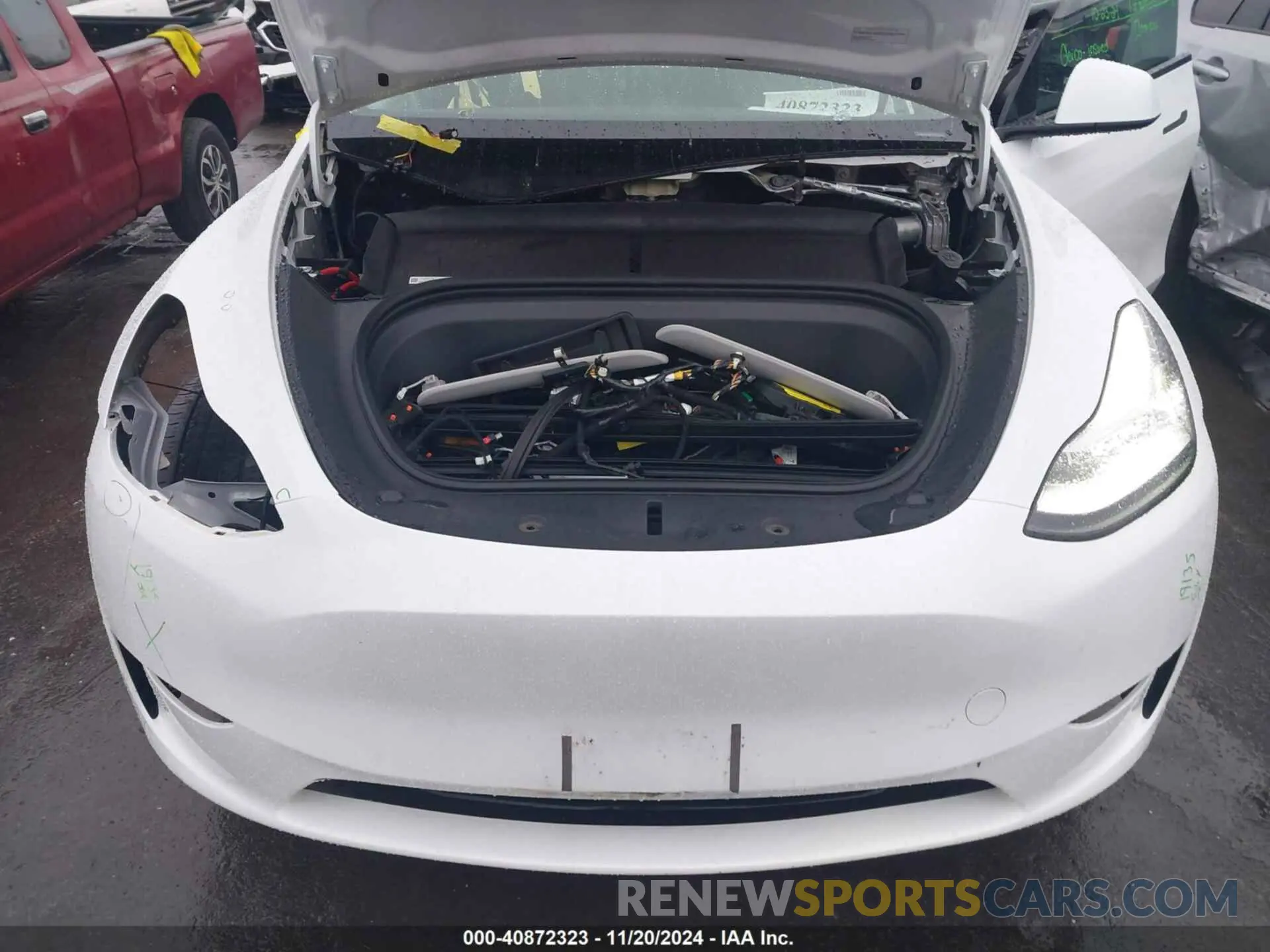 10 fotografías del automóvil dañado 7SAYGDEE4PA078626 TESLA MODEL Y 2023