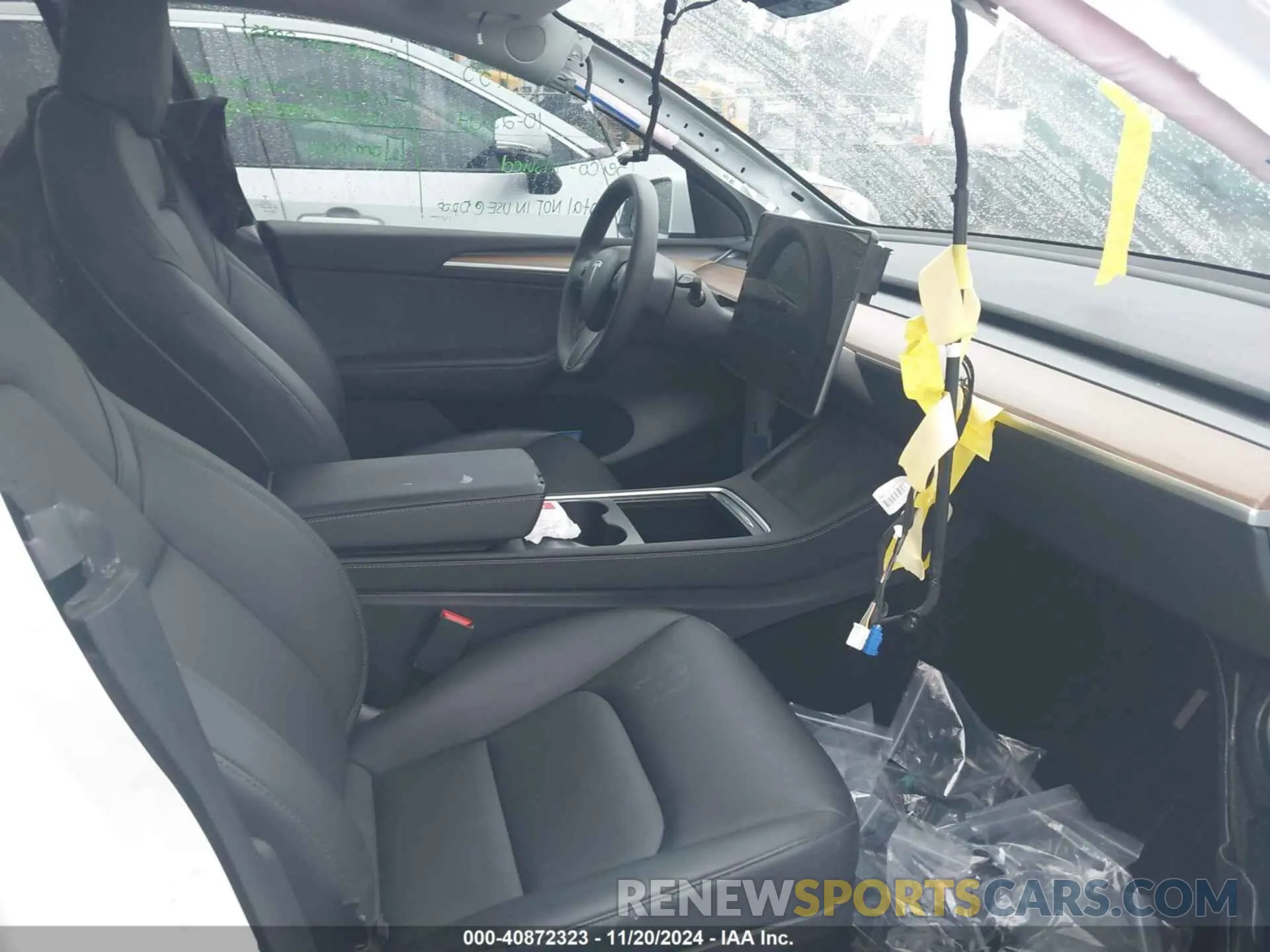 5 fotografías del automóvil dañado 7SAYGDEE4PA078626 TESLA MODEL Y 2023
