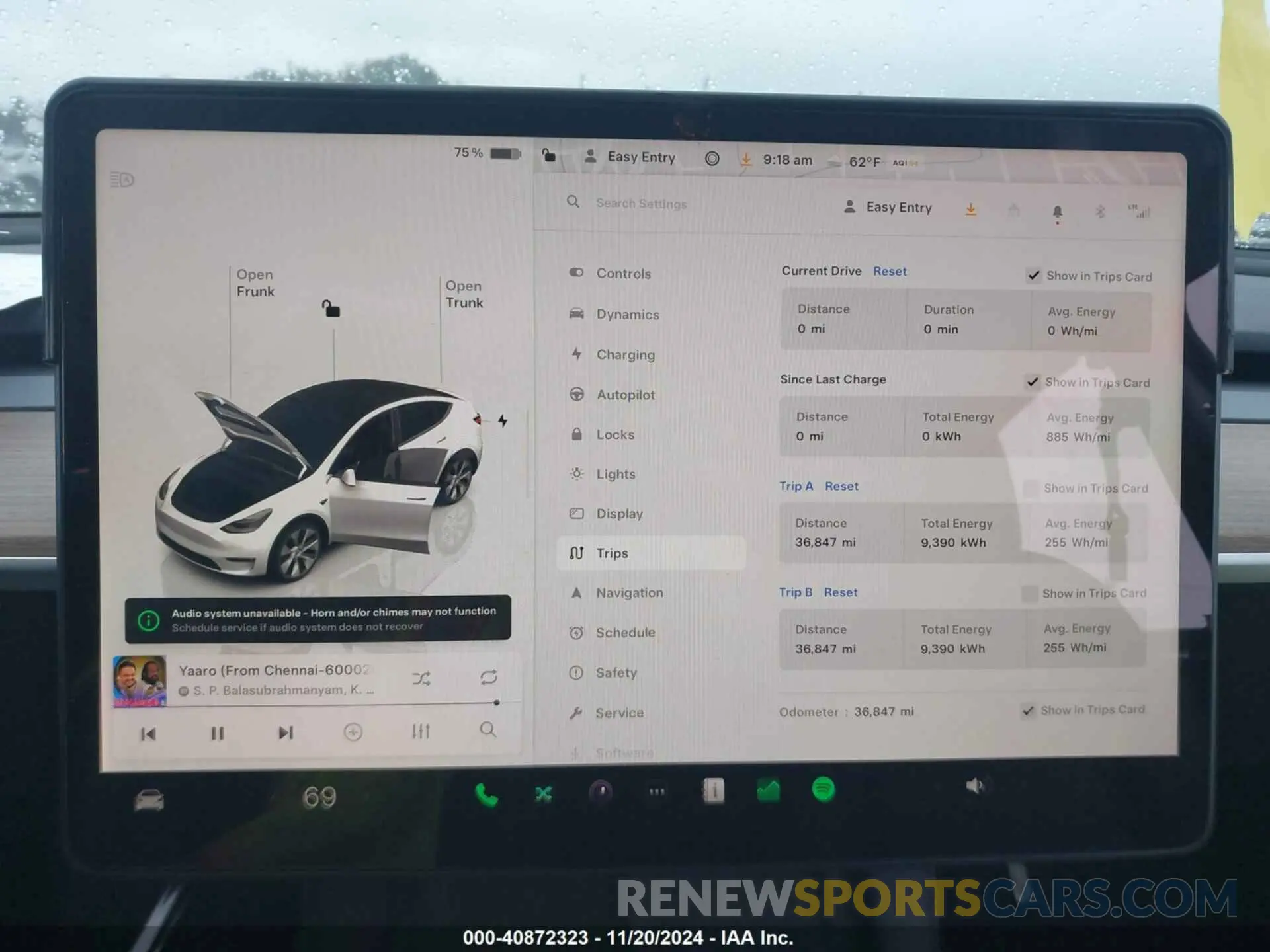 7 fotografías del automóvil dañado 7SAYGDEE4PA078626 TESLA MODEL Y 2023