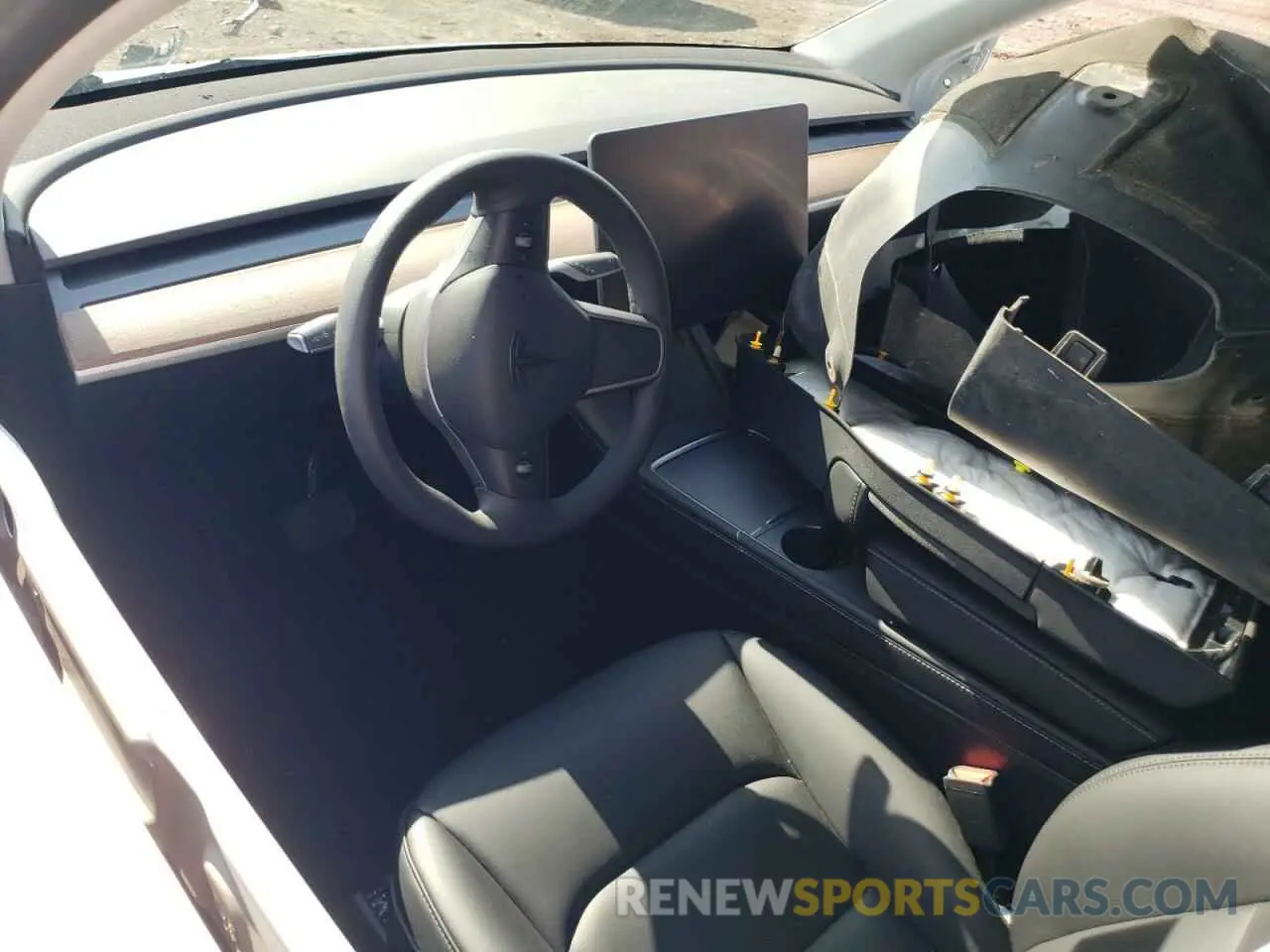 8 fotografías del automóvil dañado 7SAYGDEE4PA079484 TESLA MODEL Y 2023
