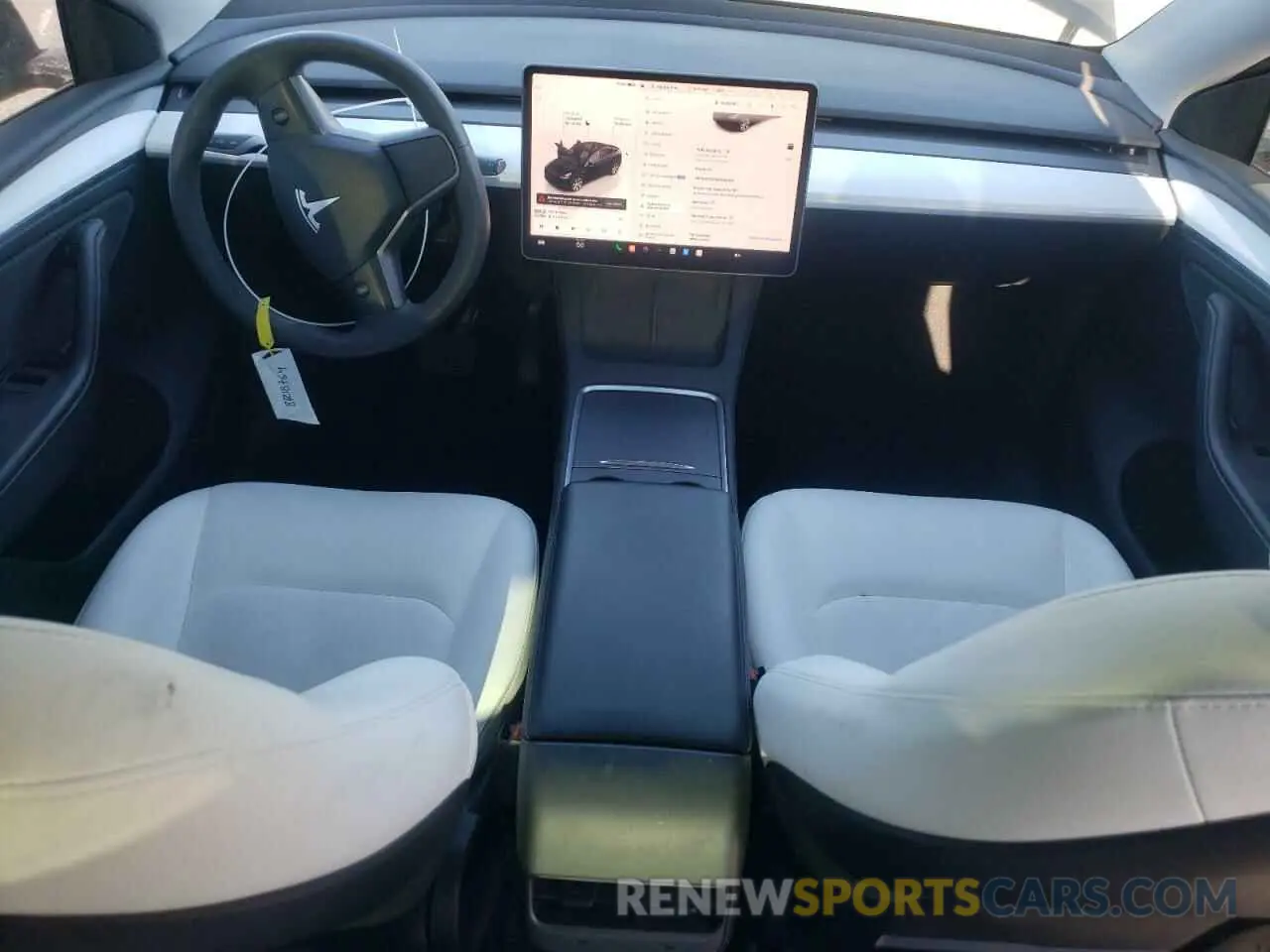 8 fotografías del automóvil dañado 7SAYGDEE4PA097077 TESLA MODEL Y 2023
