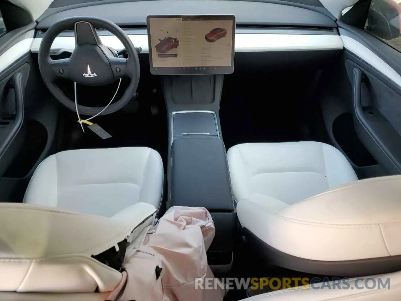 8 fotografías del automóvil dañado 7SAYGDEE4PA114668 TESLA MODEL Y 2023