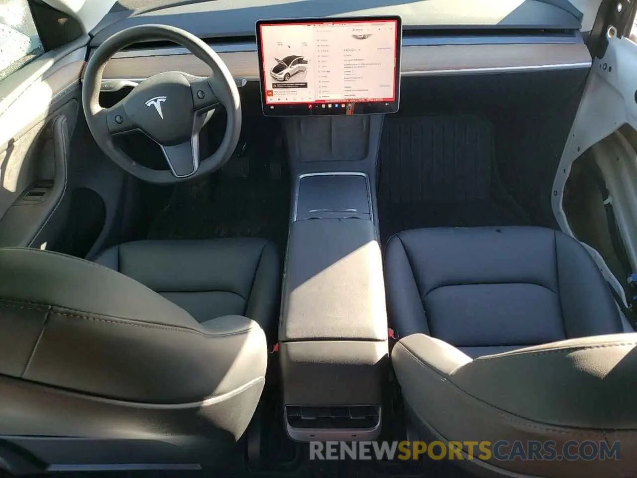 8 fotografías del automóvil dañado 7SAYGDEE4PA125640 TESLA MODEL Y 2023