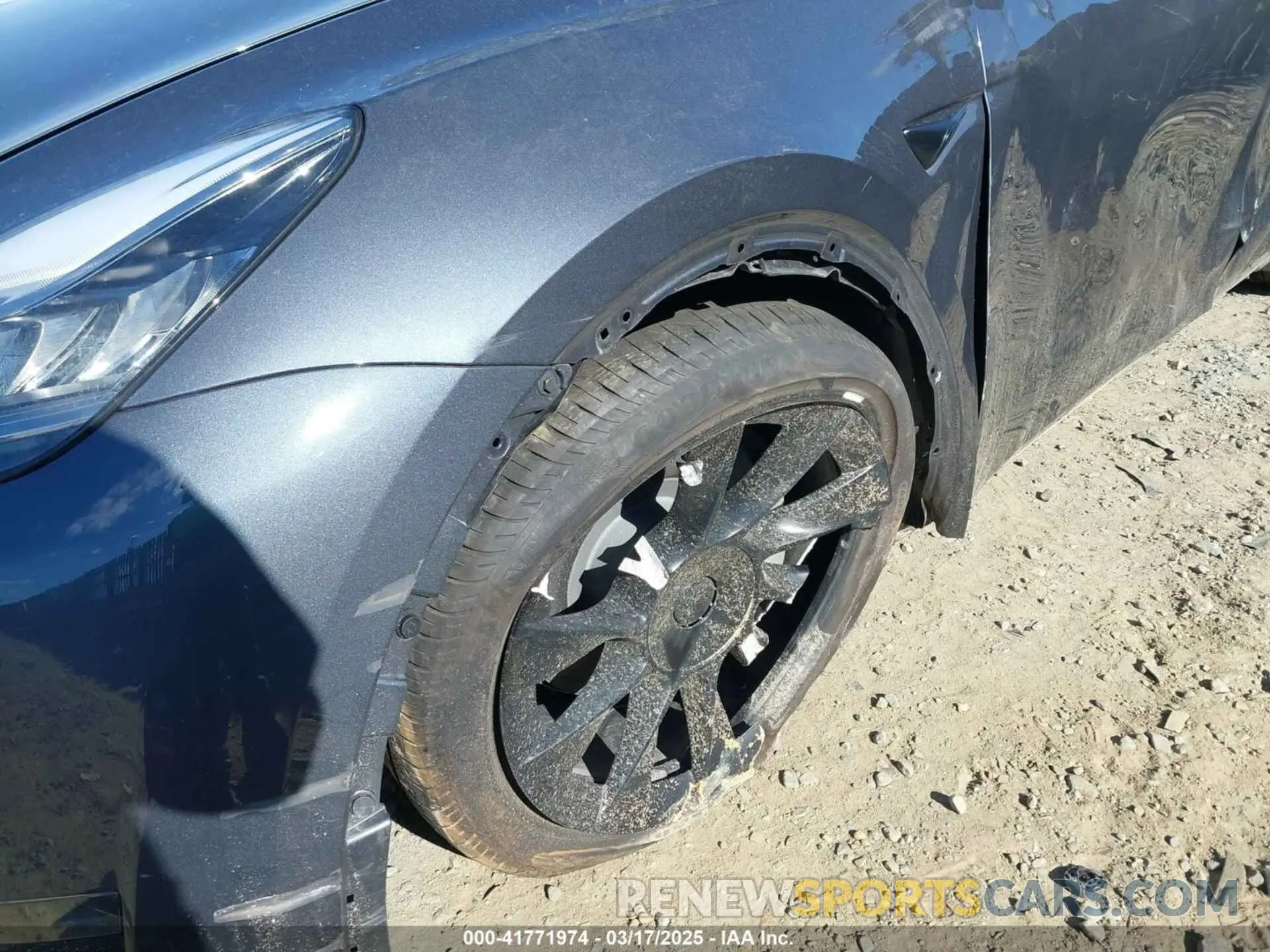 6 fotografías del automóvil dañado 7SAYGDEE4PA145922 TESLA MODEL Y 2023