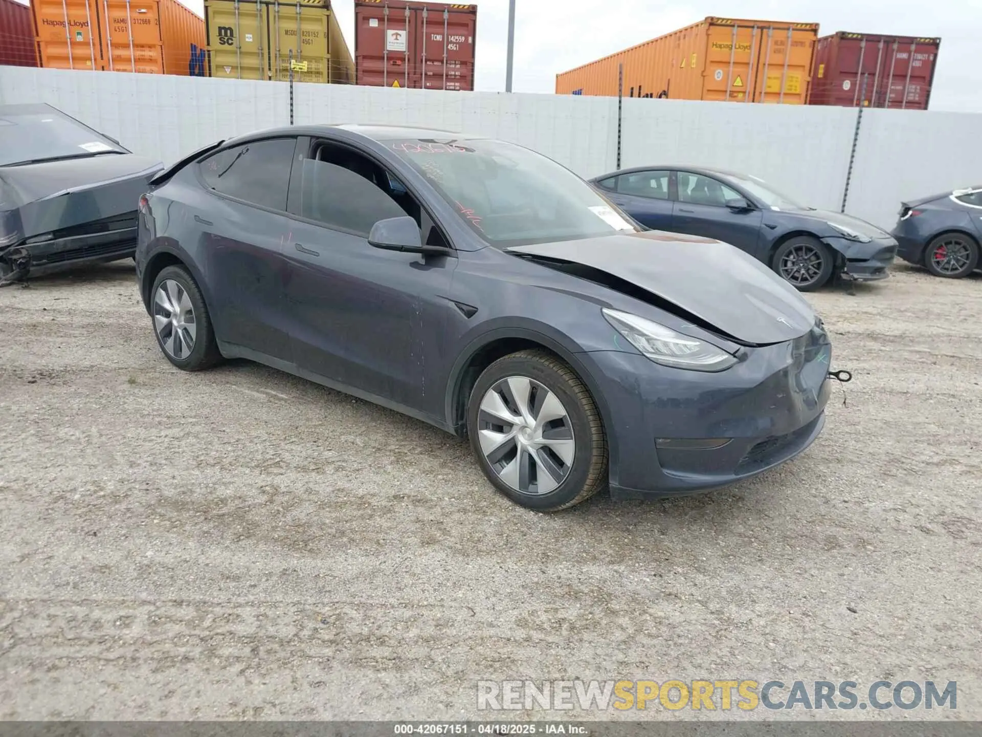 1 fotografías del automóvil dañado 7SAYGDEE4PA147444 TESLA MODEL Y 2023