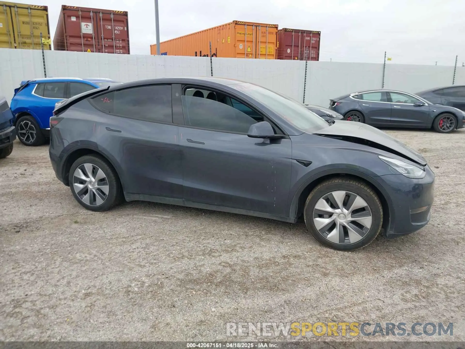 12 fotografías del automóvil dañado 7SAYGDEE4PA147444 TESLA MODEL Y 2023