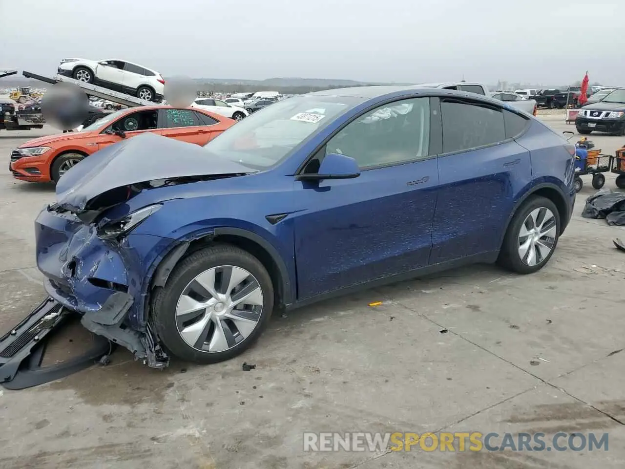 1 fotografías del automóvil dañado 7SAYGDEE4PA162607 TESLA MODEL Y 2023