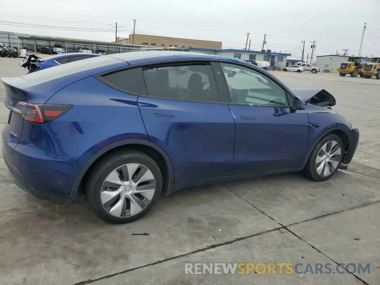 3 fotografías del automóvil dañado 7SAYGDEE4PA162607 TESLA MODEL Y 2023