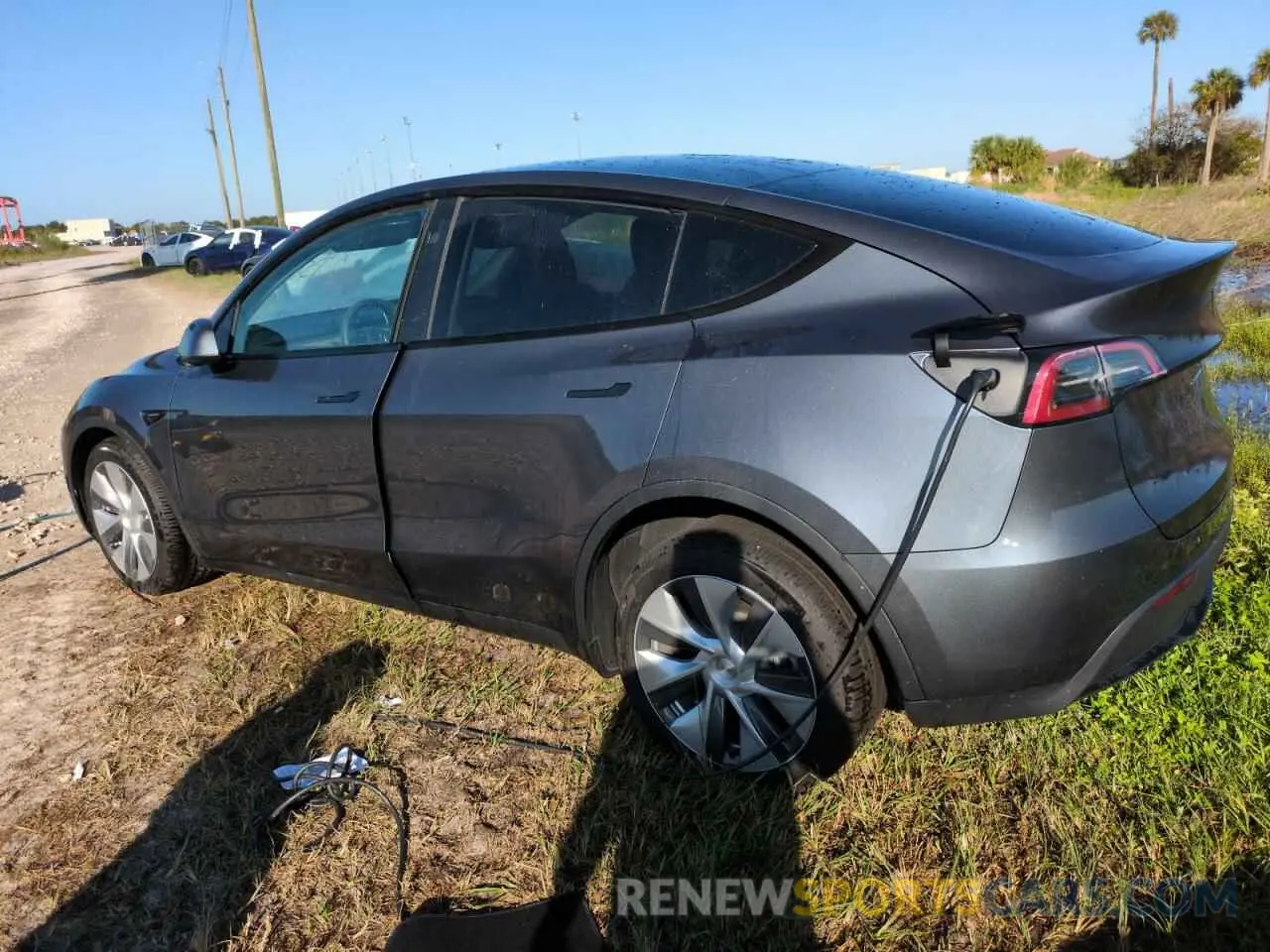 2 fotografías del automóvil dañado 7SAYGDEE4PA192254 TESLA MODEL Y 2023