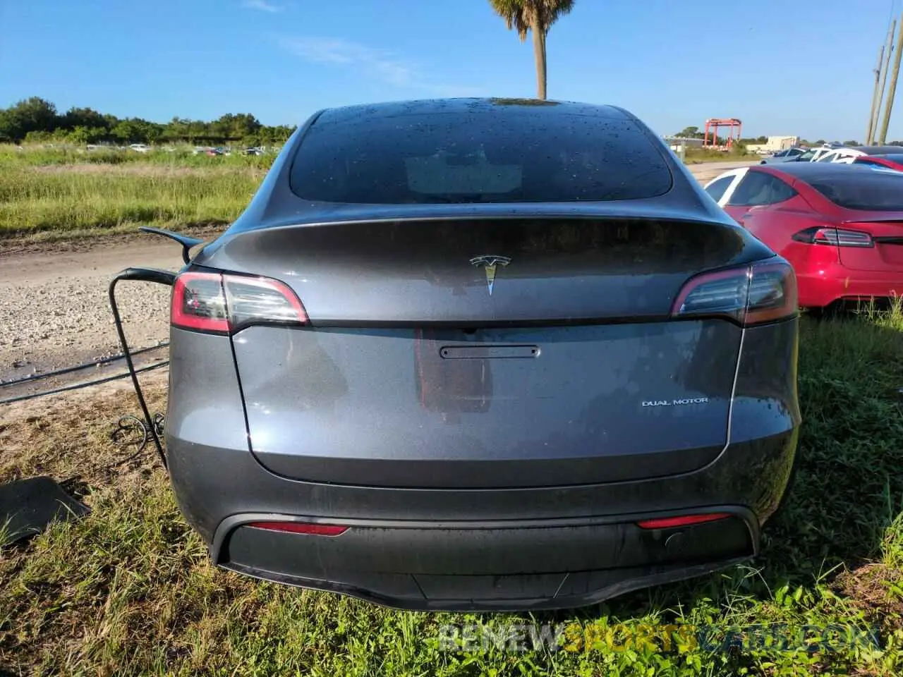 6 fotografías del automóvil dañado 7SAYGDEE4PA192254 TESLA MODEL Y 2023