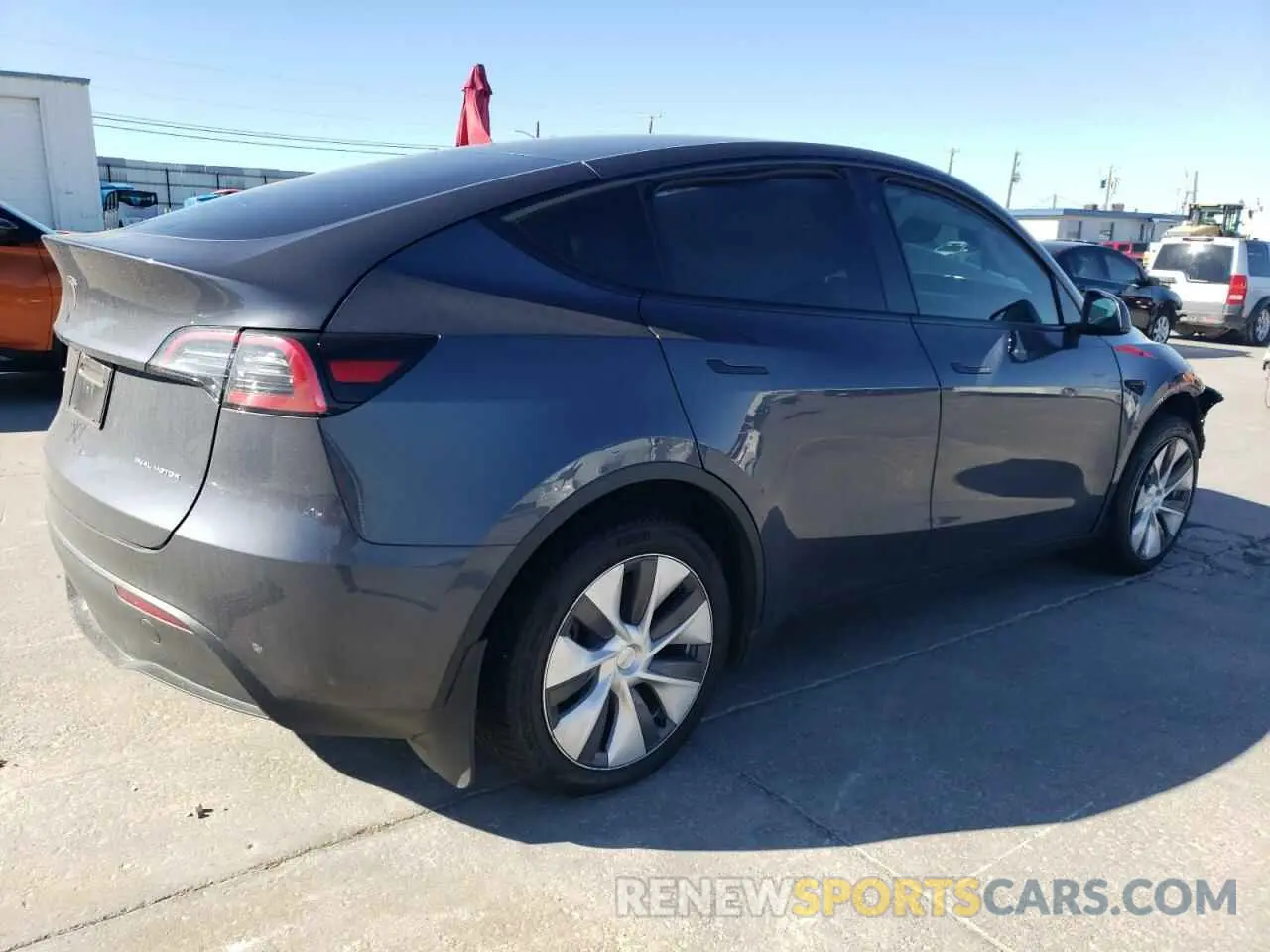 3 fotografías del automóvil dañado 7SAYGDEE4PA202443 TESLA MODEL Y 2023