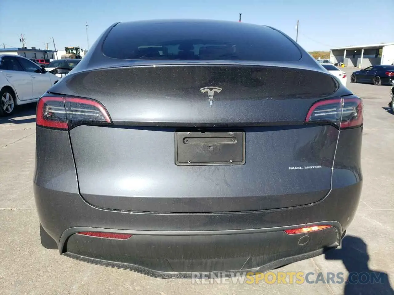 6 fotografías del automóvil dañado 7SAYGDEE4PA202443 TESLA MODEL Y 2023