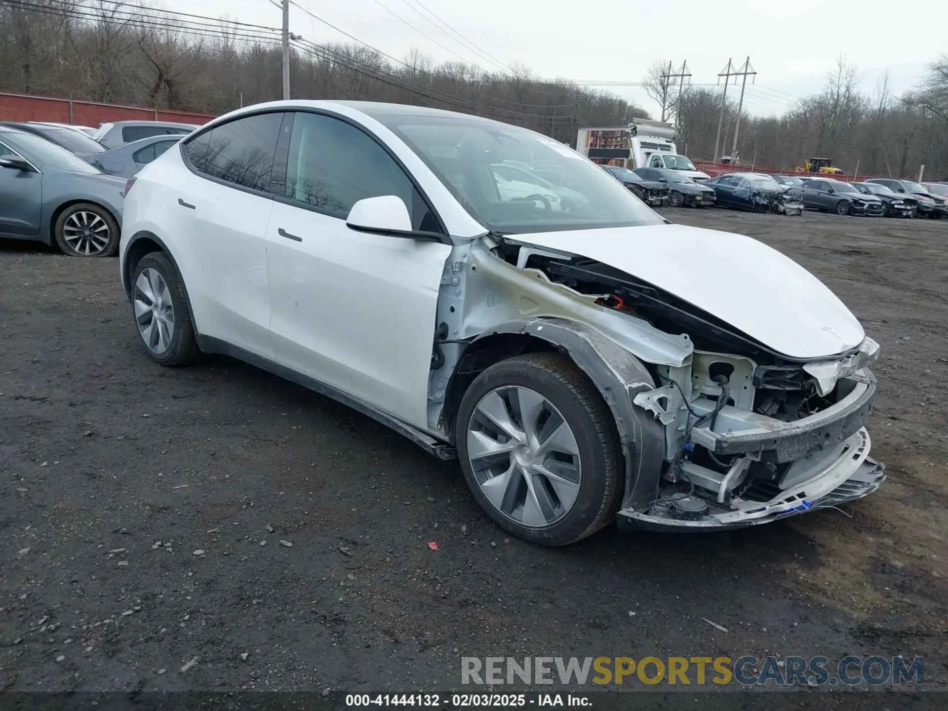 1 fotografías del automóvil dañado 7SAYGDEE4PF600271 TESLA MODEL Y 2023