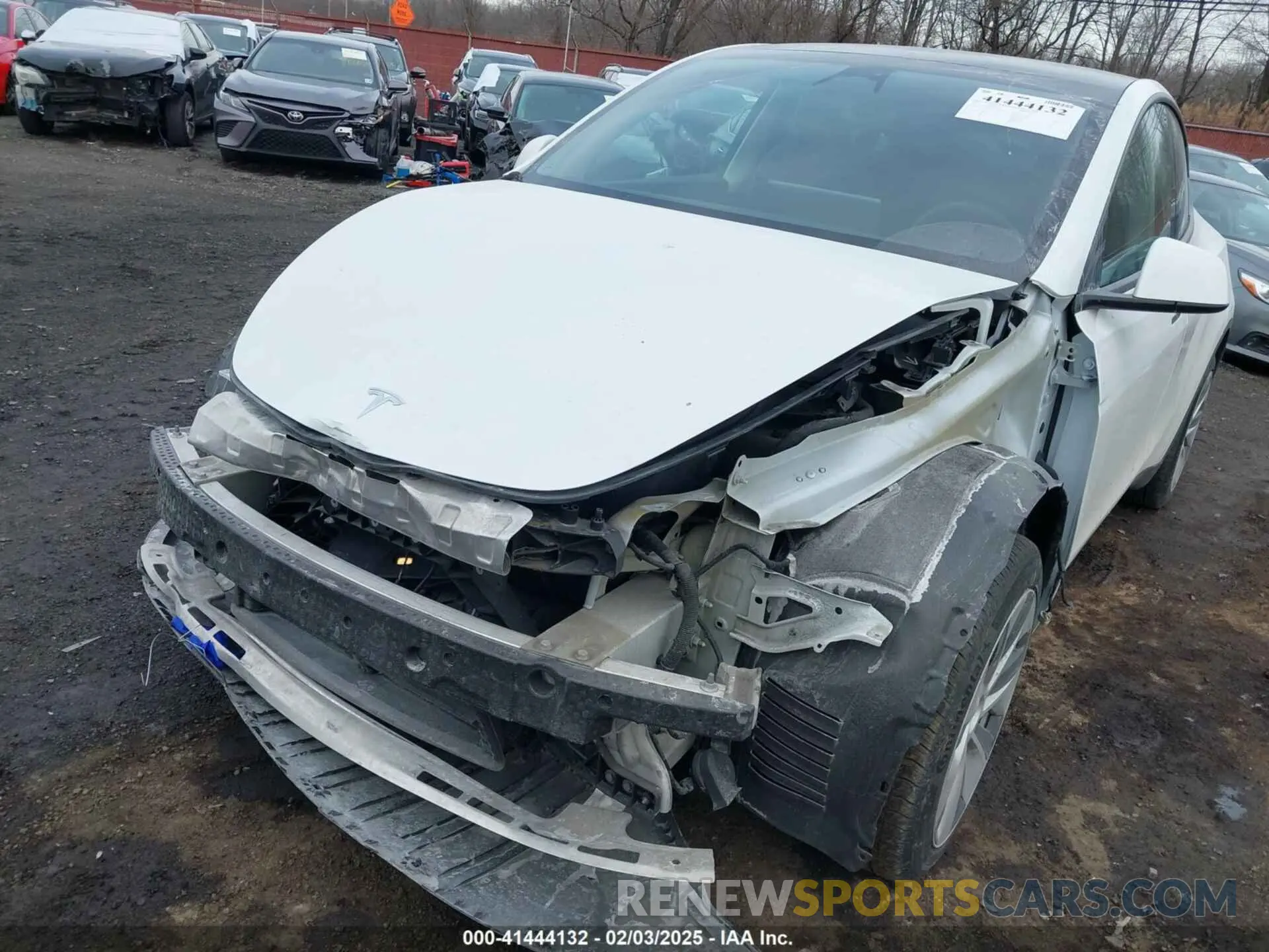 21 fotografías del automóvil dañado 7SAYGDEE4PF600271 TESLA MODEL Y 2023
