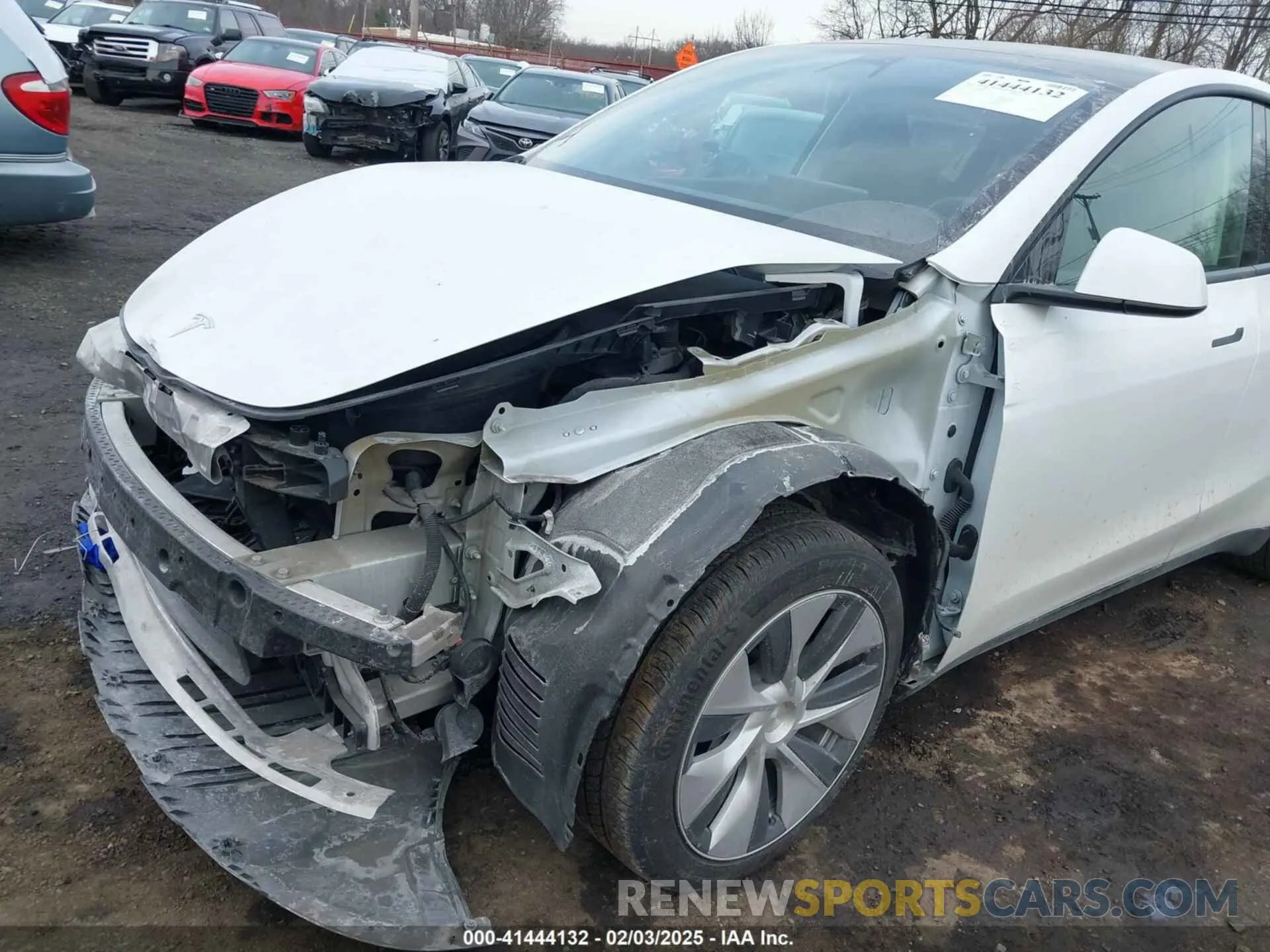 6 fotografías del automóvil dañado 7SAYGDEE4PF600271 TESLA MODEL Y 2023