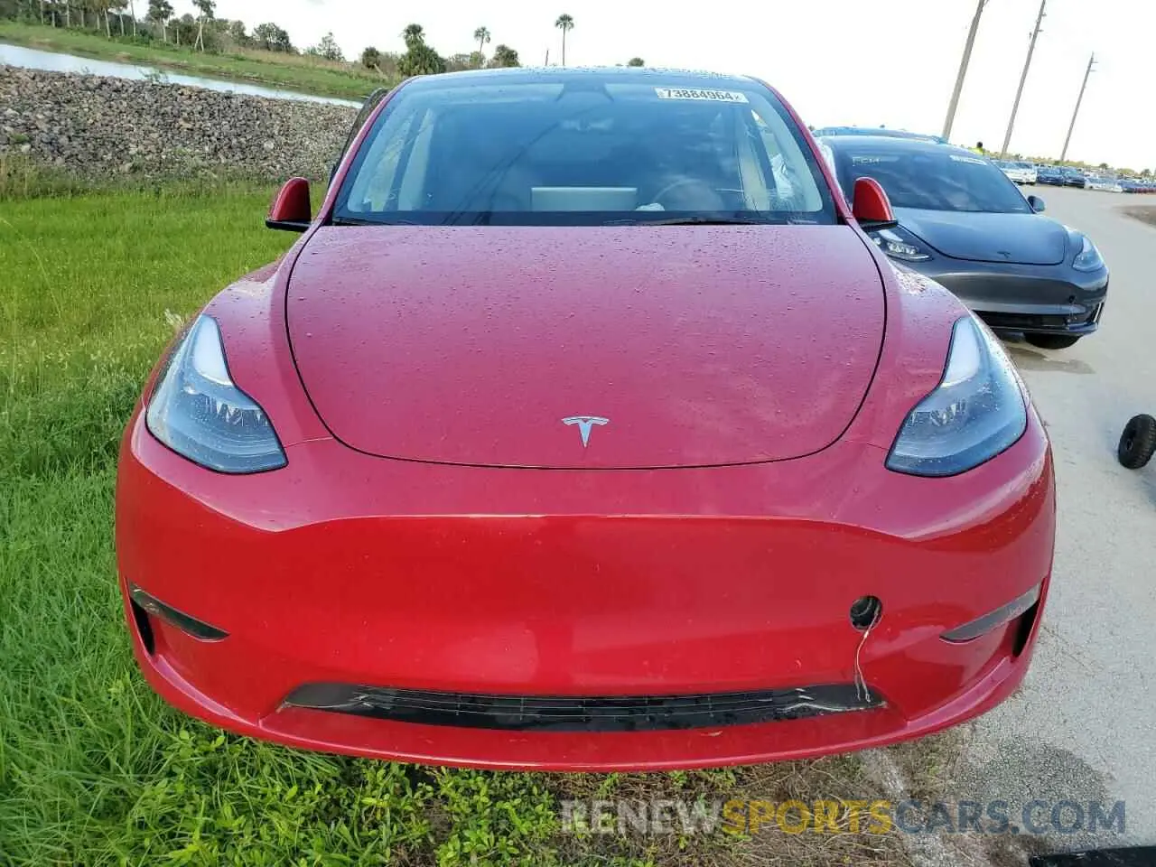5 fotografías del automóvil dañado 7SAYGDEE4PF606555 TESLA MODEL Y 2023
