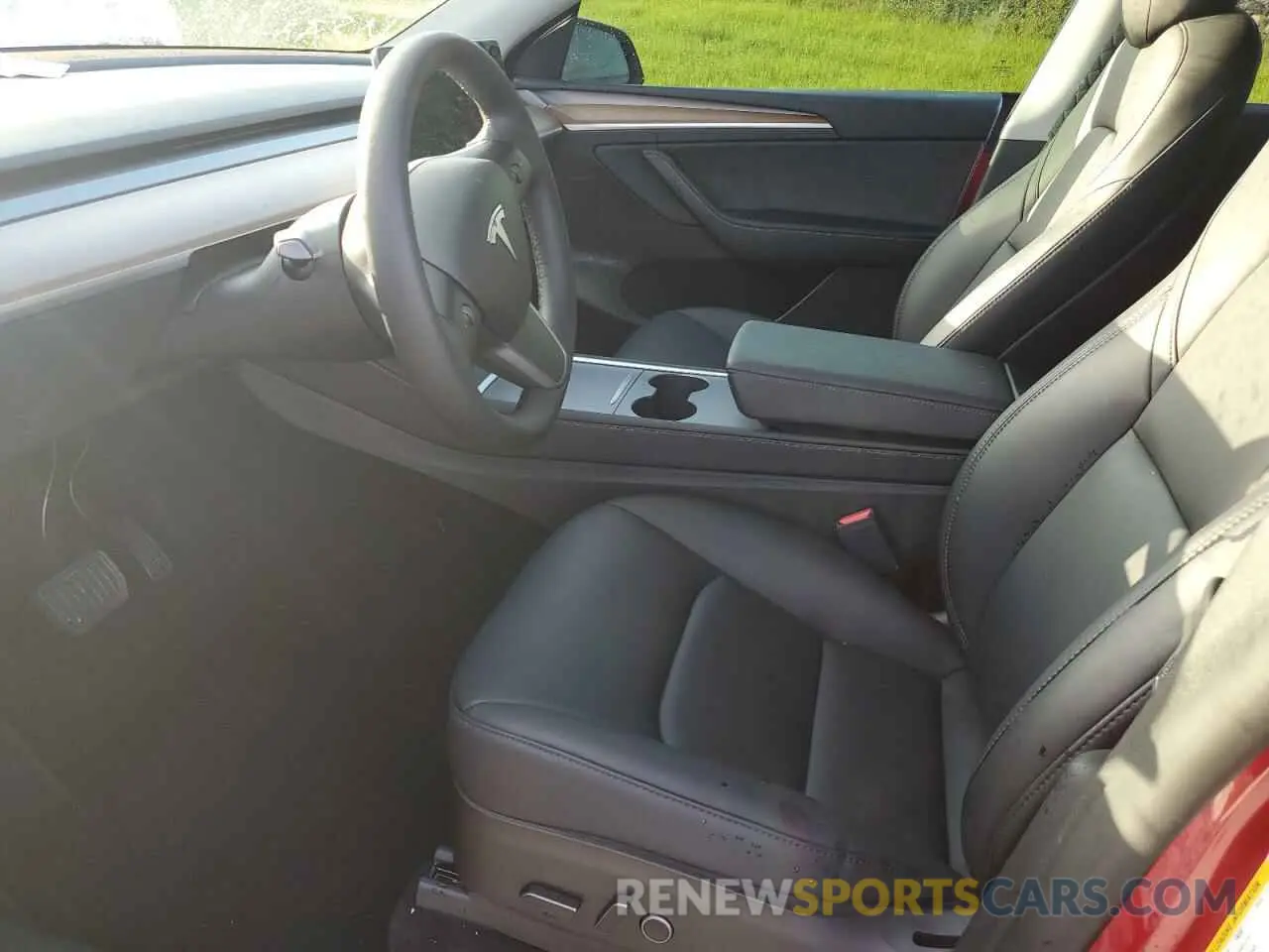 7 fotografías del automóvil dañado 7SAYGDEE4PF606555 TESLA MODEL Y 2023