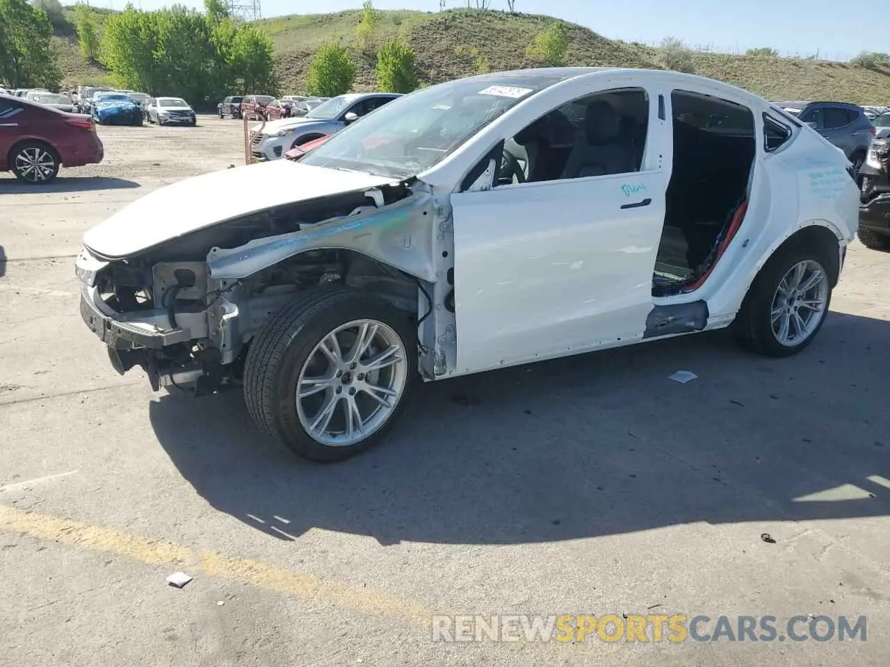 1 fotografías del automóvil dañado 7SAYGDEE4PF610363 TESLA MODEL Y 2023