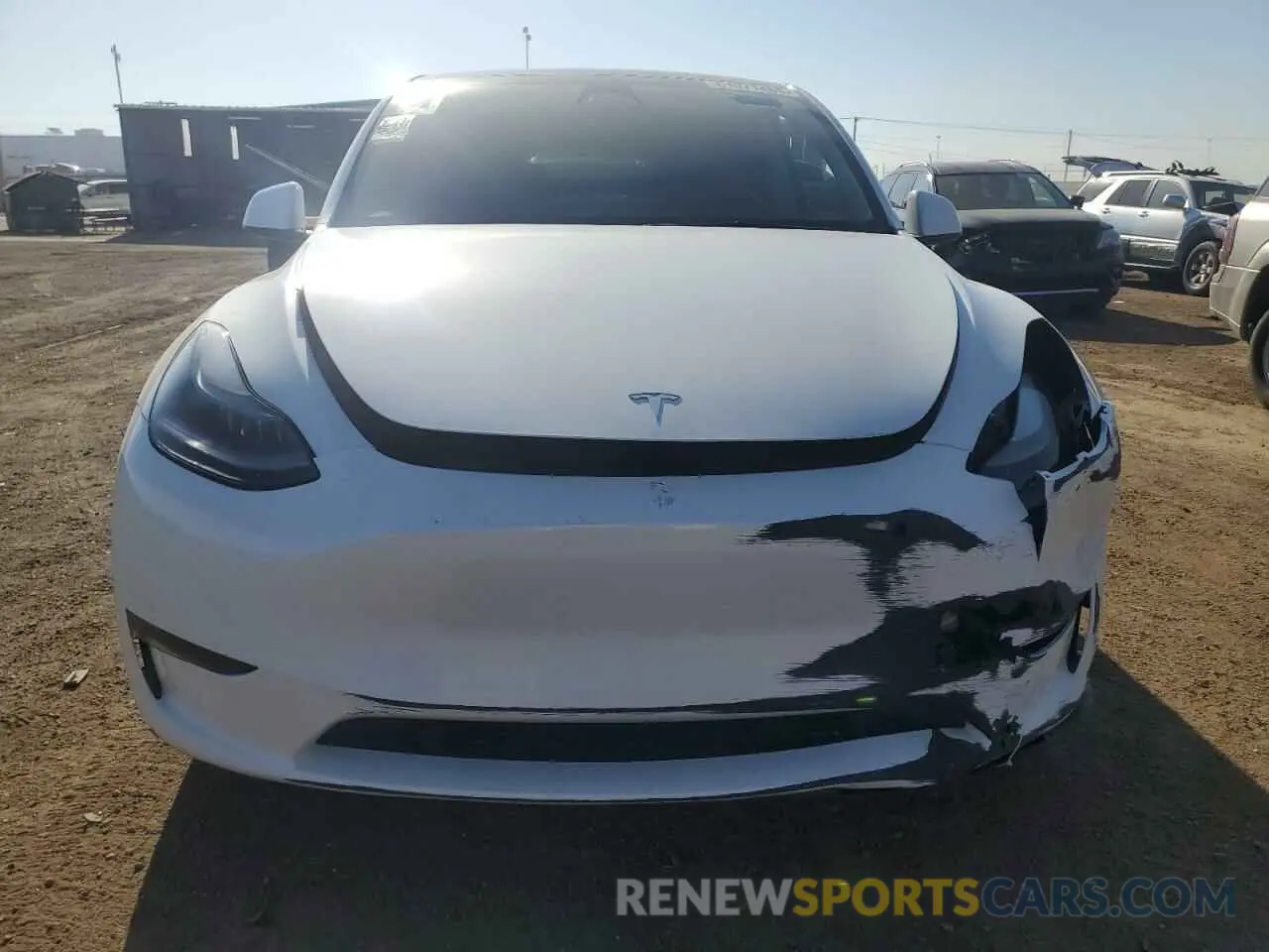 5 fotografías del automóvil dañado 7SAYGDEE4PF663581 TESLA MODEL Y 2023