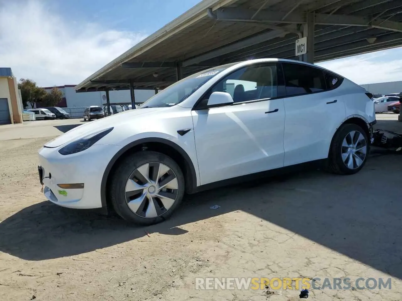 1 fotografías del automóvil dañado 7SAYGDEE4PF687251 TESLA MODEL Y 2023