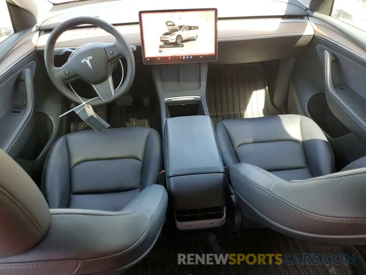 8 fotografías del automóvil dañado 7SAYGDEE4PF687251 TESLA MODEL Y 2023