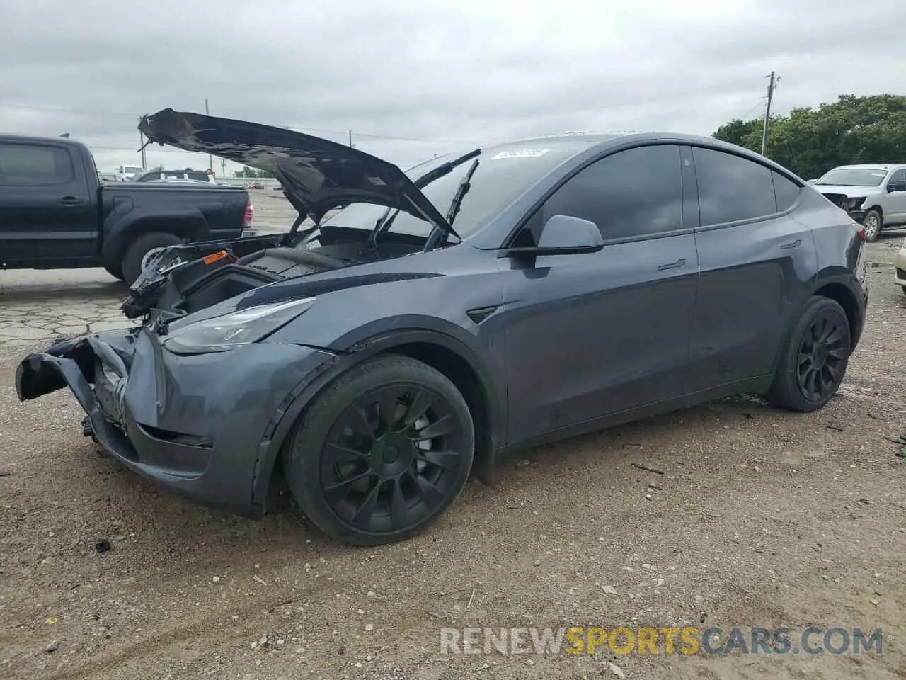 1 fotografías del automóvil dañado 7SAYGDEE4PF752292 TESLA MODEL Y 2023