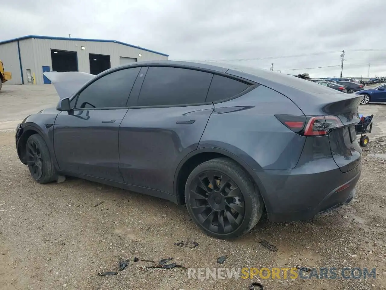 2 fotografías del automóvil dañado 7SAYGDEE4PF752292 TESLA MODEL Y 2023