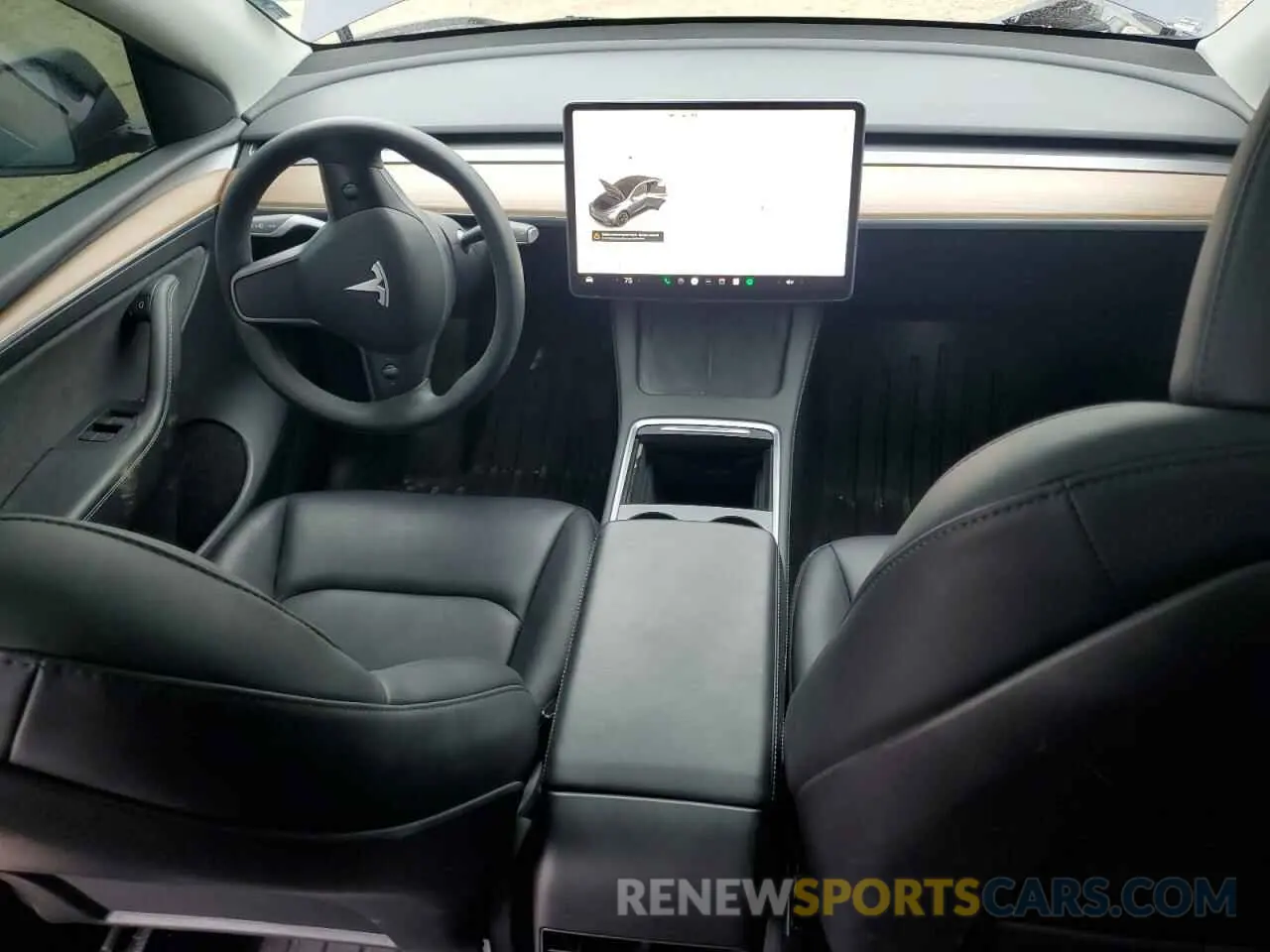 8 fotografías del automóvil dañado 7SAYGDEE4PF752292 TESLA MODEL Y 2023