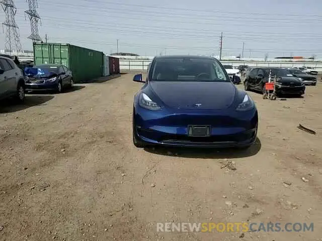 10 fotografías del automóvil dañado 7SAYGDEE4PF776558 TESLA MODEL Y 2023
