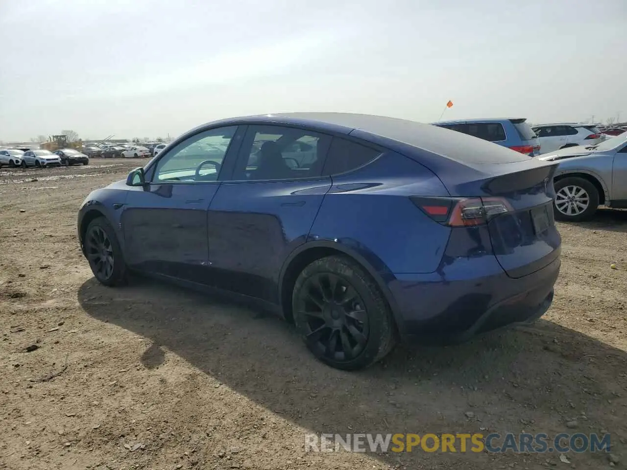 2 fotografías del automóvil dañado 7SAYGDEE4PF776558 TESLA MODEL Y 2023