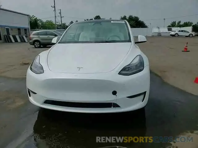 13 fotografías del automóvil dañado 7SAYGDEE4PF796065 TESLA MODEL Y 2023