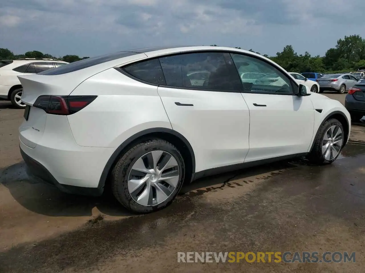 3 fotografías del automóvil dañado 7SAYGDEE4PF796065 TESLA MODEL Y 2023