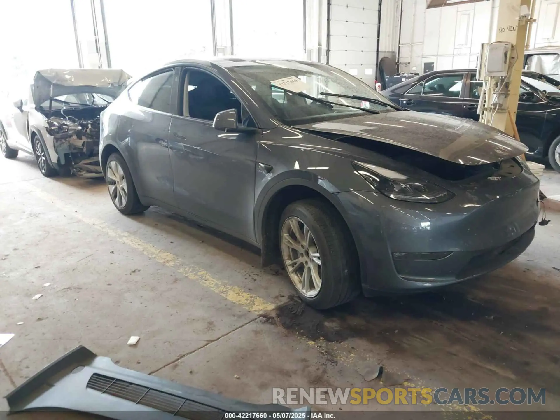 1 fotografías del automóvil dañado 7SAYGDEE4PF806349 TESLA MODEL Y 2023