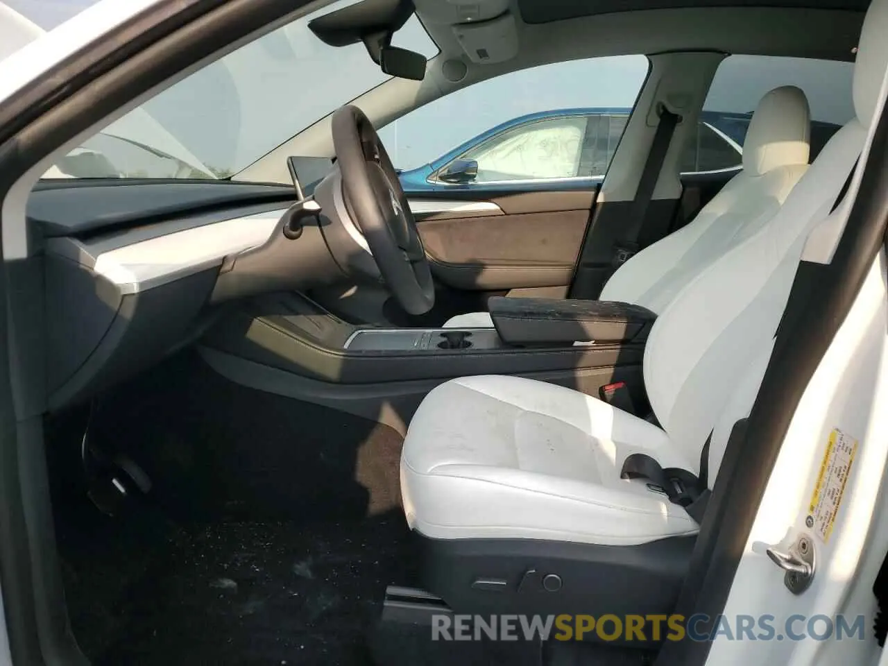 7 fotografías del automóvil dañado 7SAYGDEE4PF810174 TESLA MODEL Y 2023