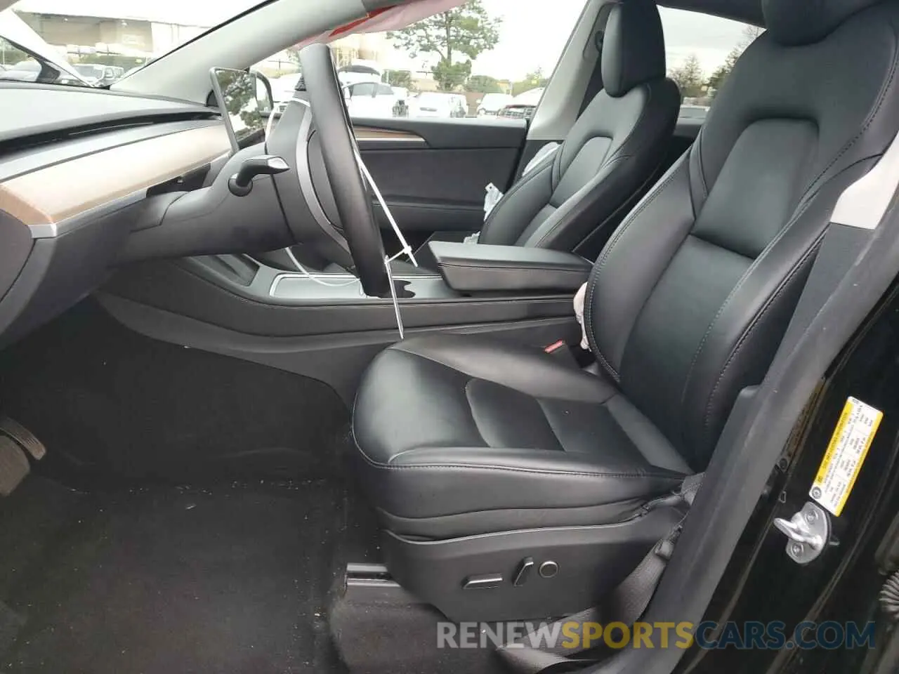 7 fotografías del automóvil dañado 7SAYGDEE4PF825709 TESLA MODEL Y 2023