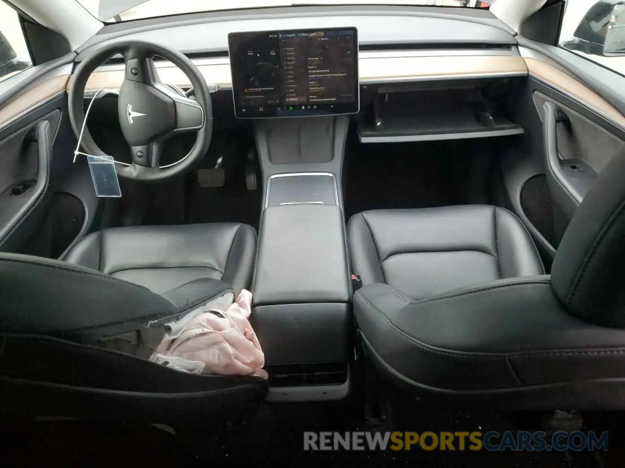 8 fotografías del automóvil dañado 7SAYGDEE4PF825709 TESLA MODEL Y 2023