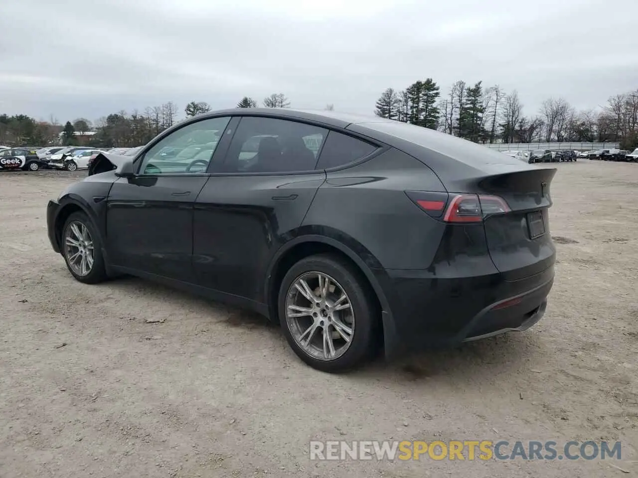 2 fotografías del automóvil dañado 7SAYGDEE4PF836127 TESLA MODEL Y 2023