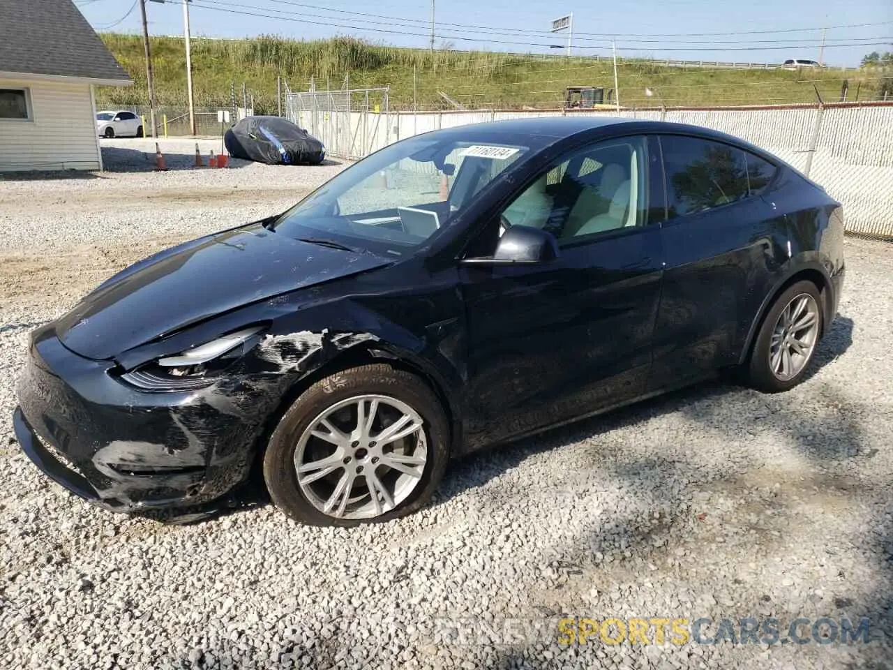 1 fotografías del automóvil dañado 7SAYGDEE4PF891600 TESLA MODEL Y 2023