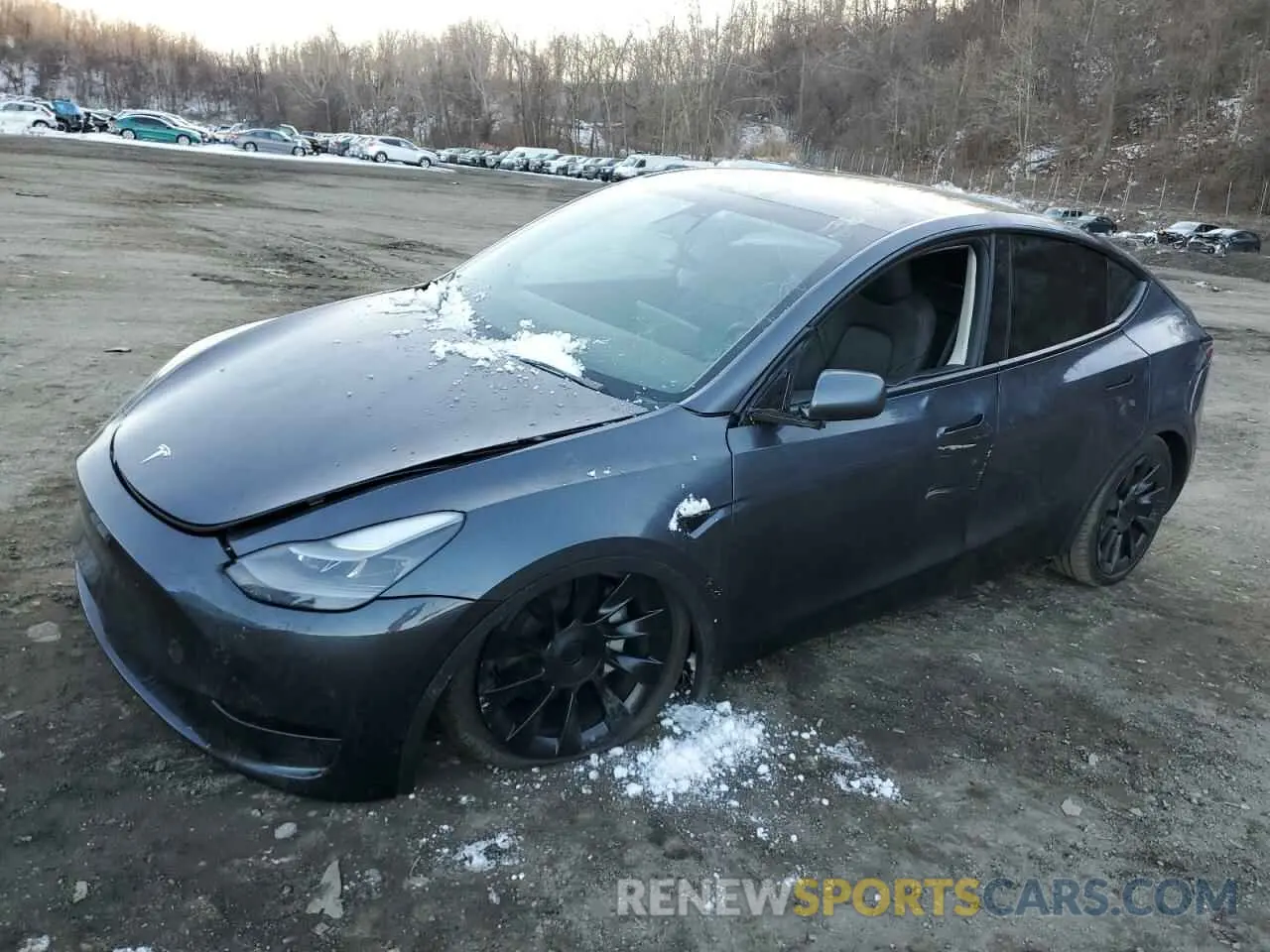 1 fotografías del automóvil dañado 7SAYGDEE4PF899390 TESLA MODEL Y 2023