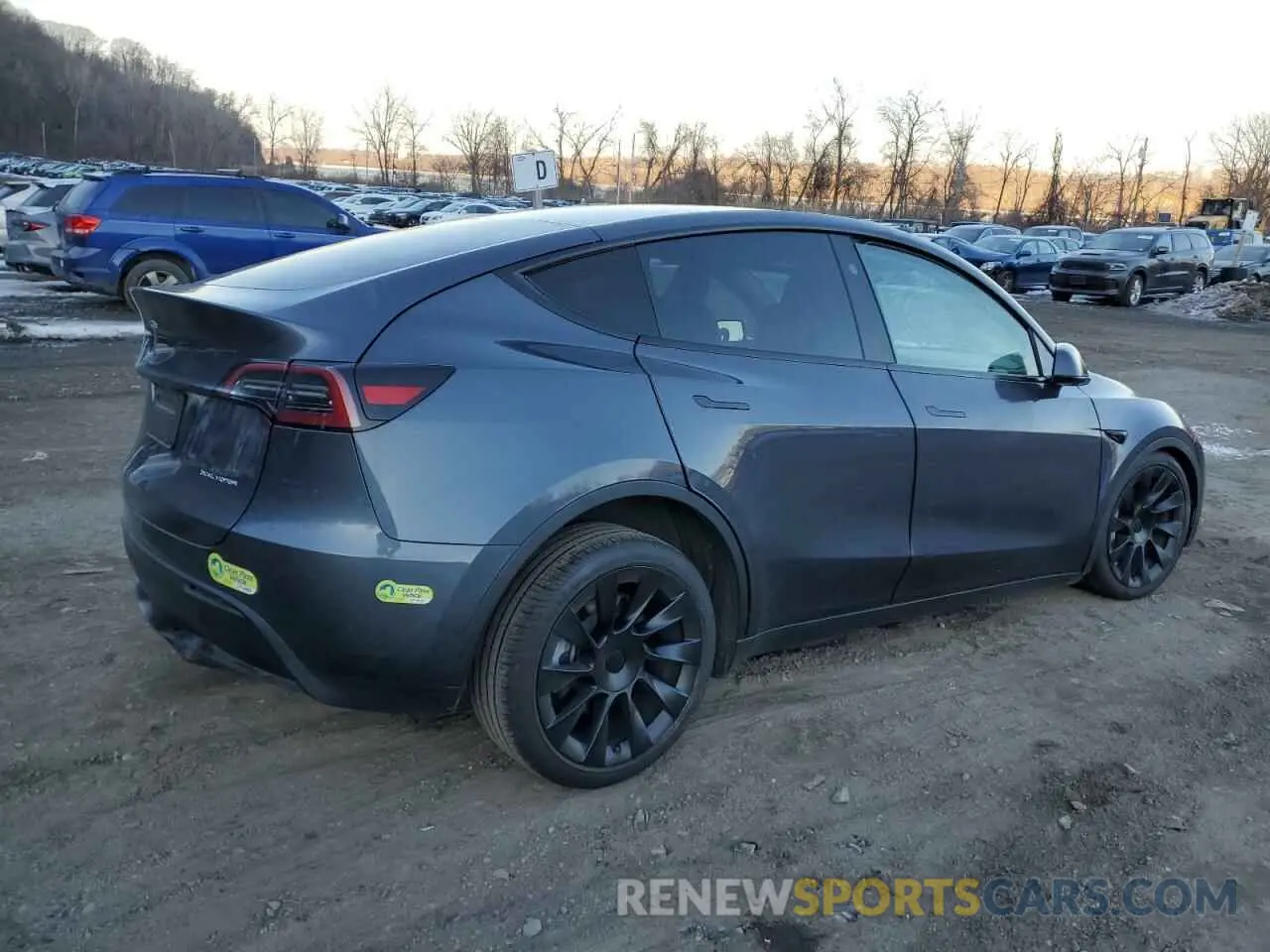 3 fotografías del automóvil dañado 7SAYGDEE4PF899390 TESLA MODEL Y 2023