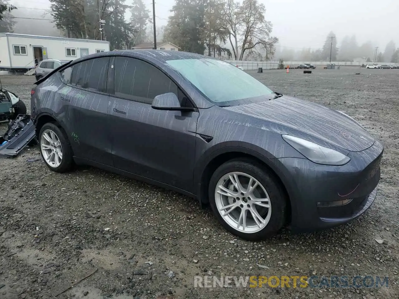 4 fotografías del automóvil dañado 7SAYGDEE4PF914079 TESLA MODEL Y 2023