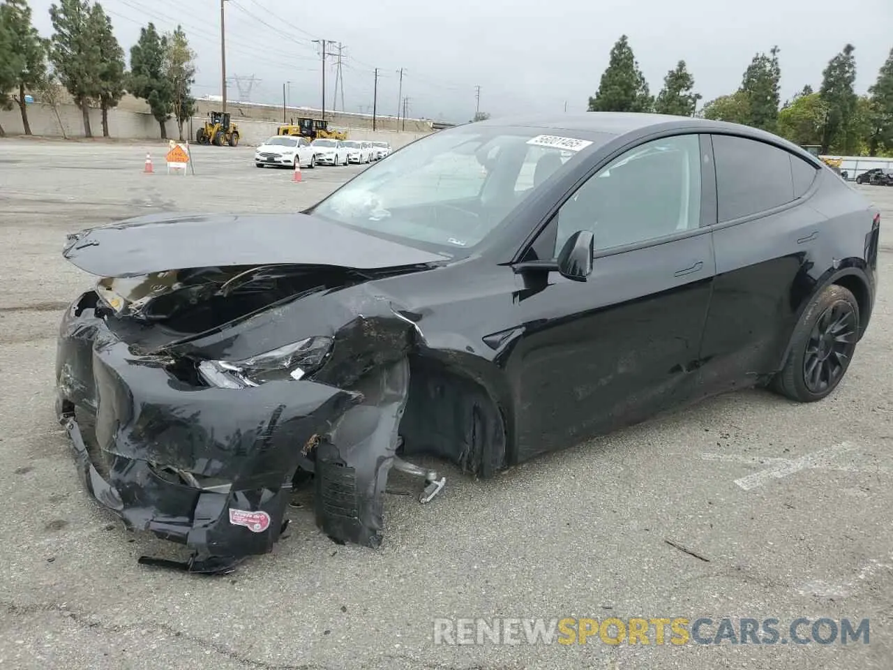 1 fotografías del automóvil dañado 7SAYGDEE4PF938821 TESLA MODEL Y 2023