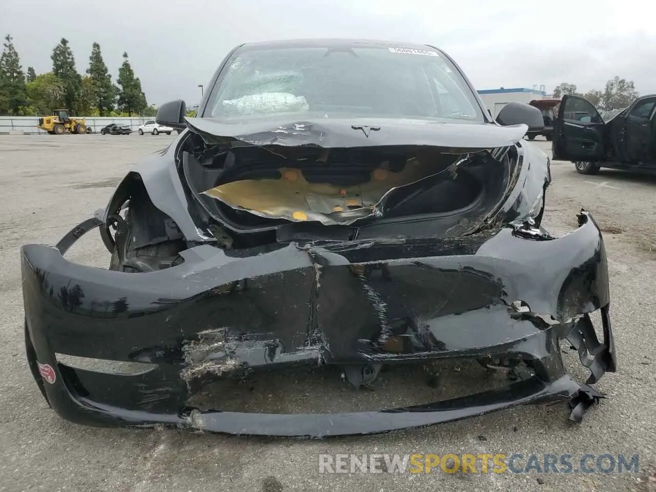 5 fotografías del automóvil dañado 7SAYGDEE4PF938821 TESLA MODEL Y 2023